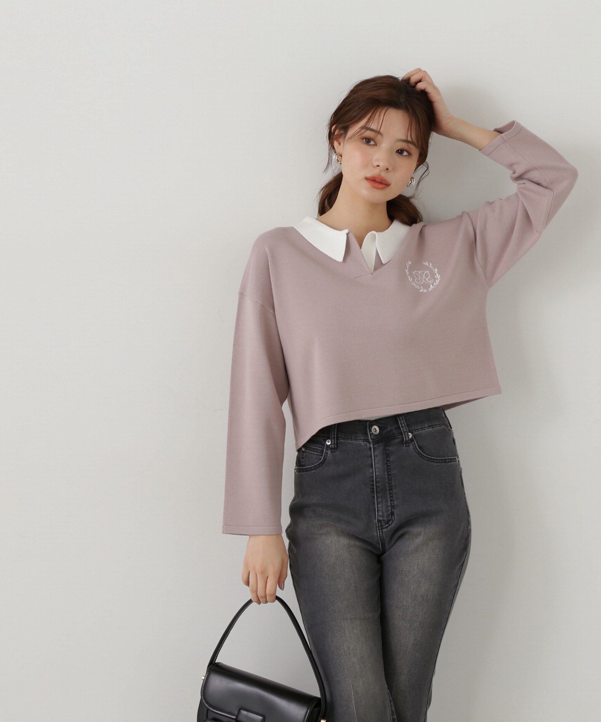 PROPORTION BODY DRESSING「ラガーニット」|ニット・セーター|ダスティーピ