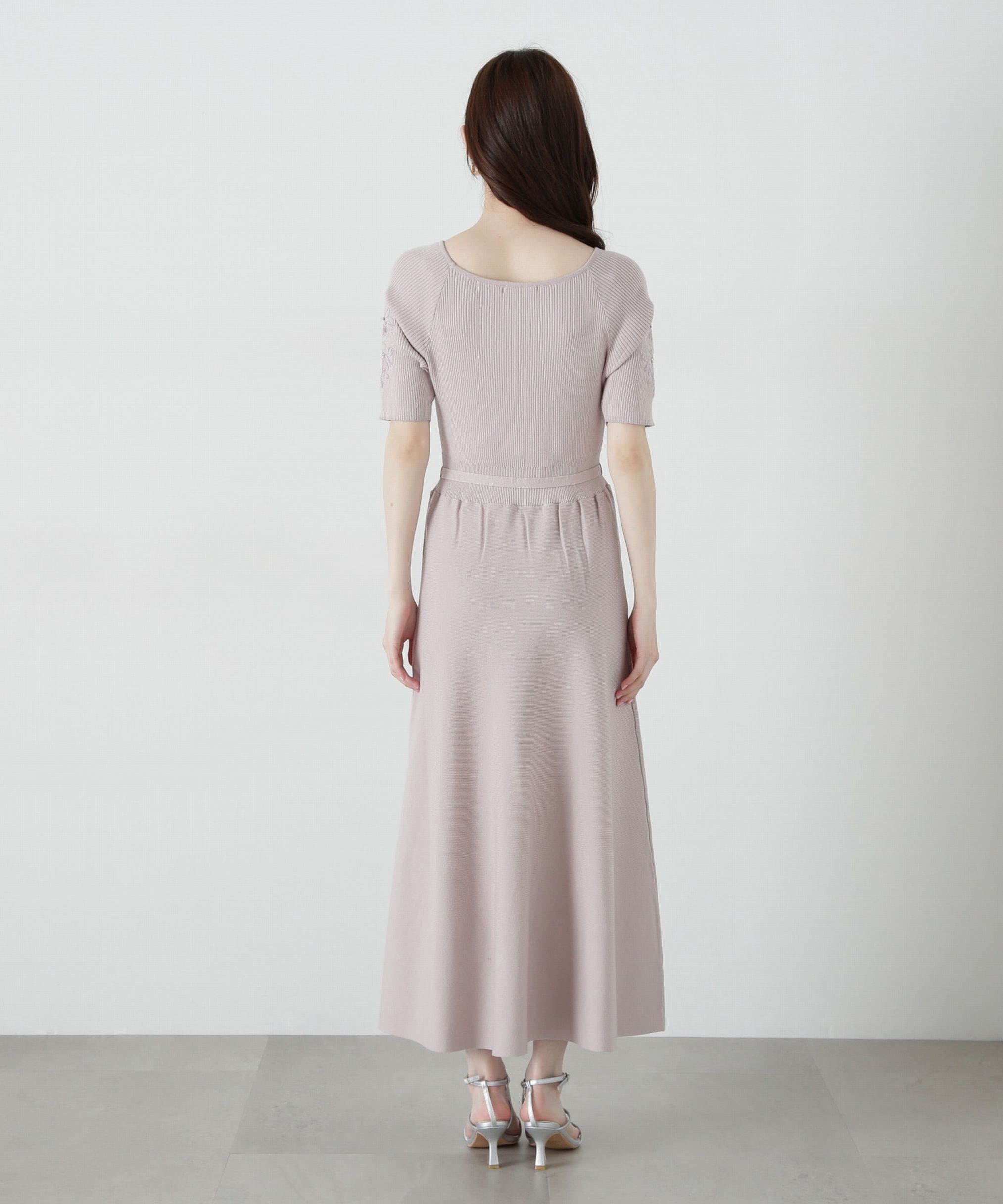PROPORTION BODY DRESSING「エンブロイダリーニットワンピース」|ワンピース|
