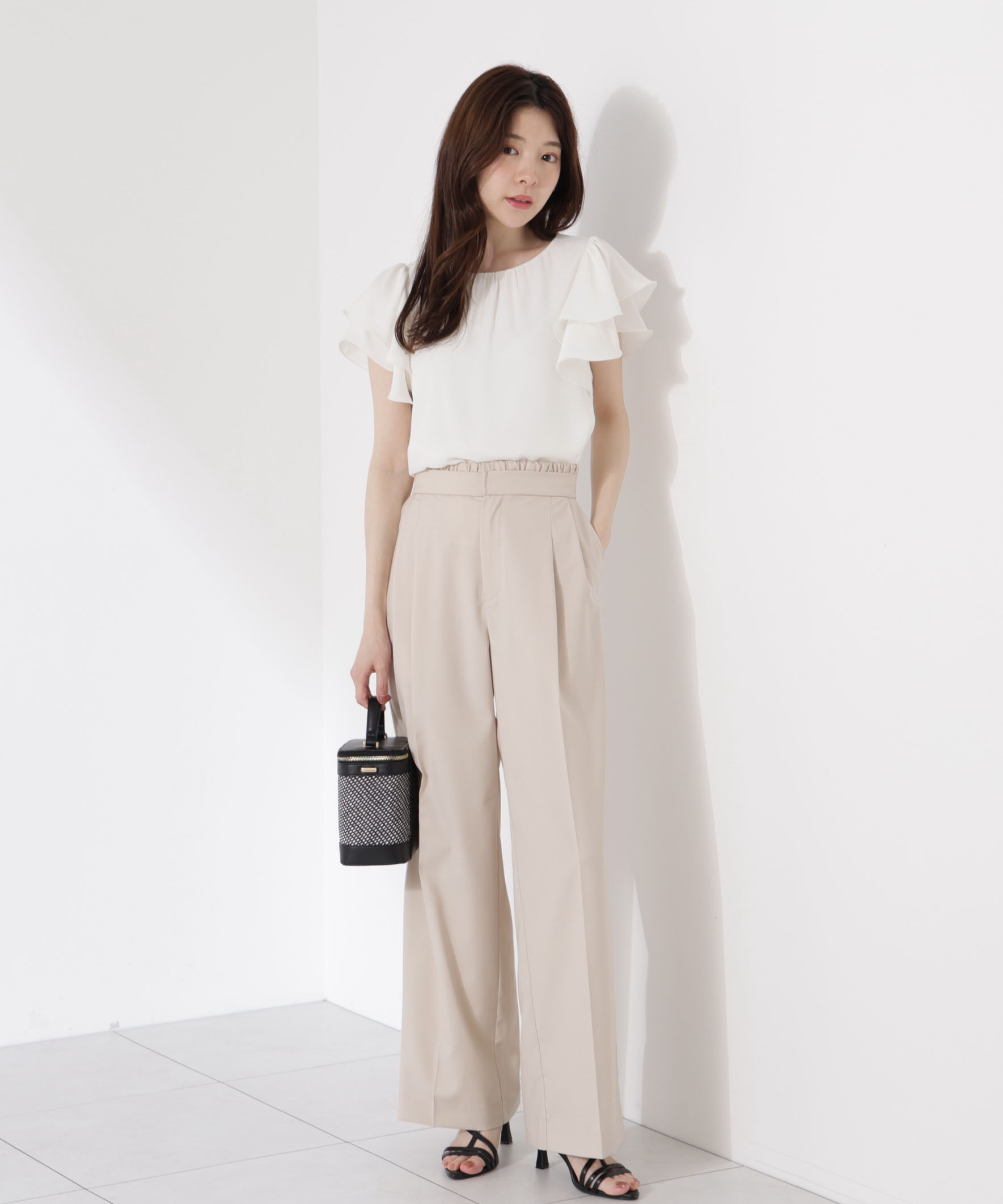 PROPORTION BODY DRESSING「ダブルラッフルスリーブブラウス」|シャツ・ブラウス|