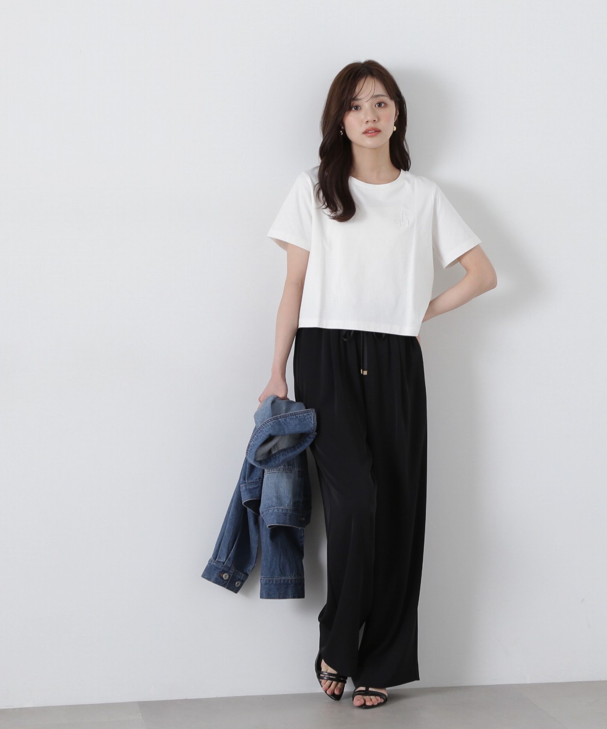 PROPORTION BODY DRESSING「刺繍Tシャツ」|Tシャツ・カットソー|