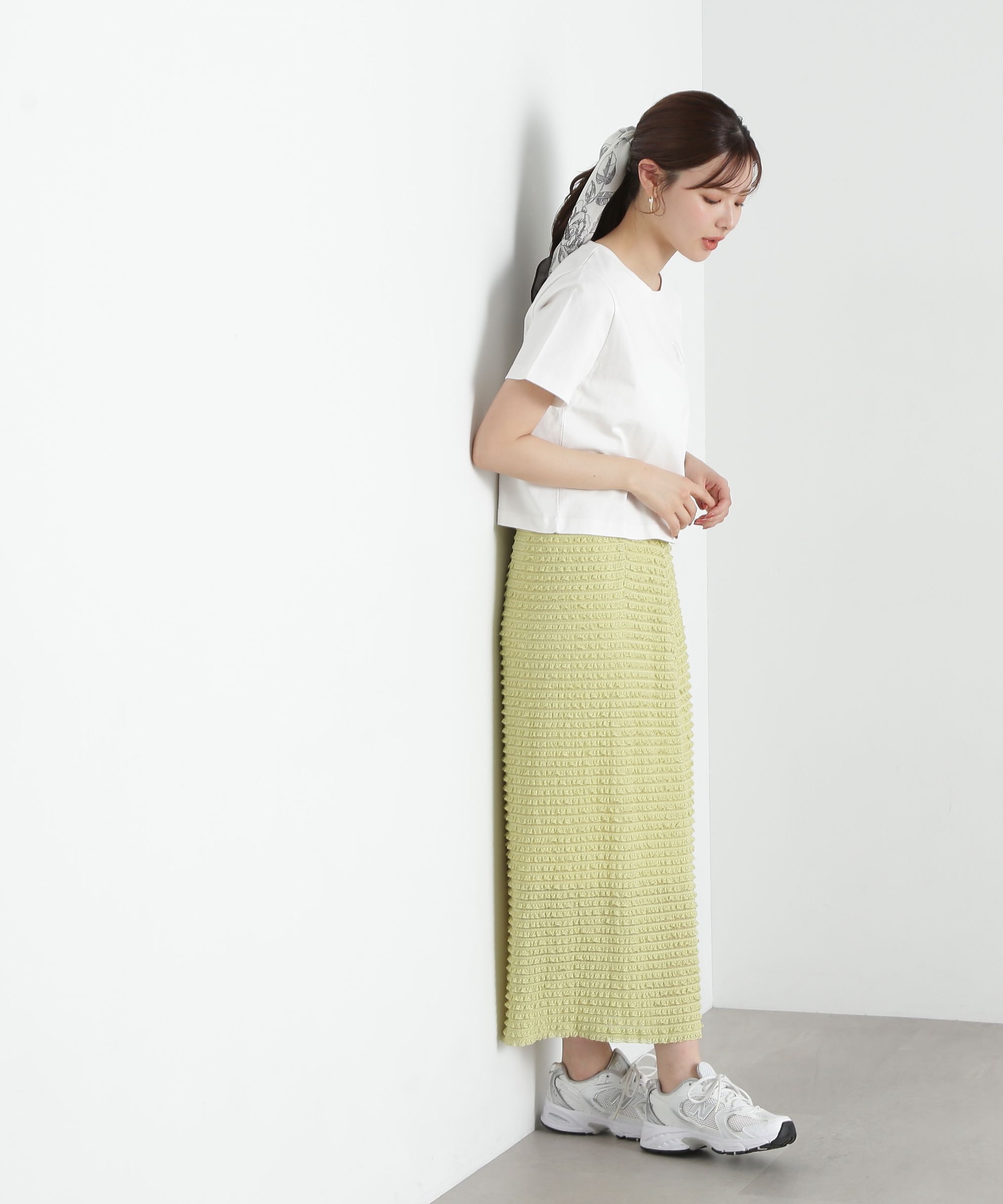 PROPORTION BODY DRESSING「刺繍Tシャツ」|Tシャツ・カットソー|