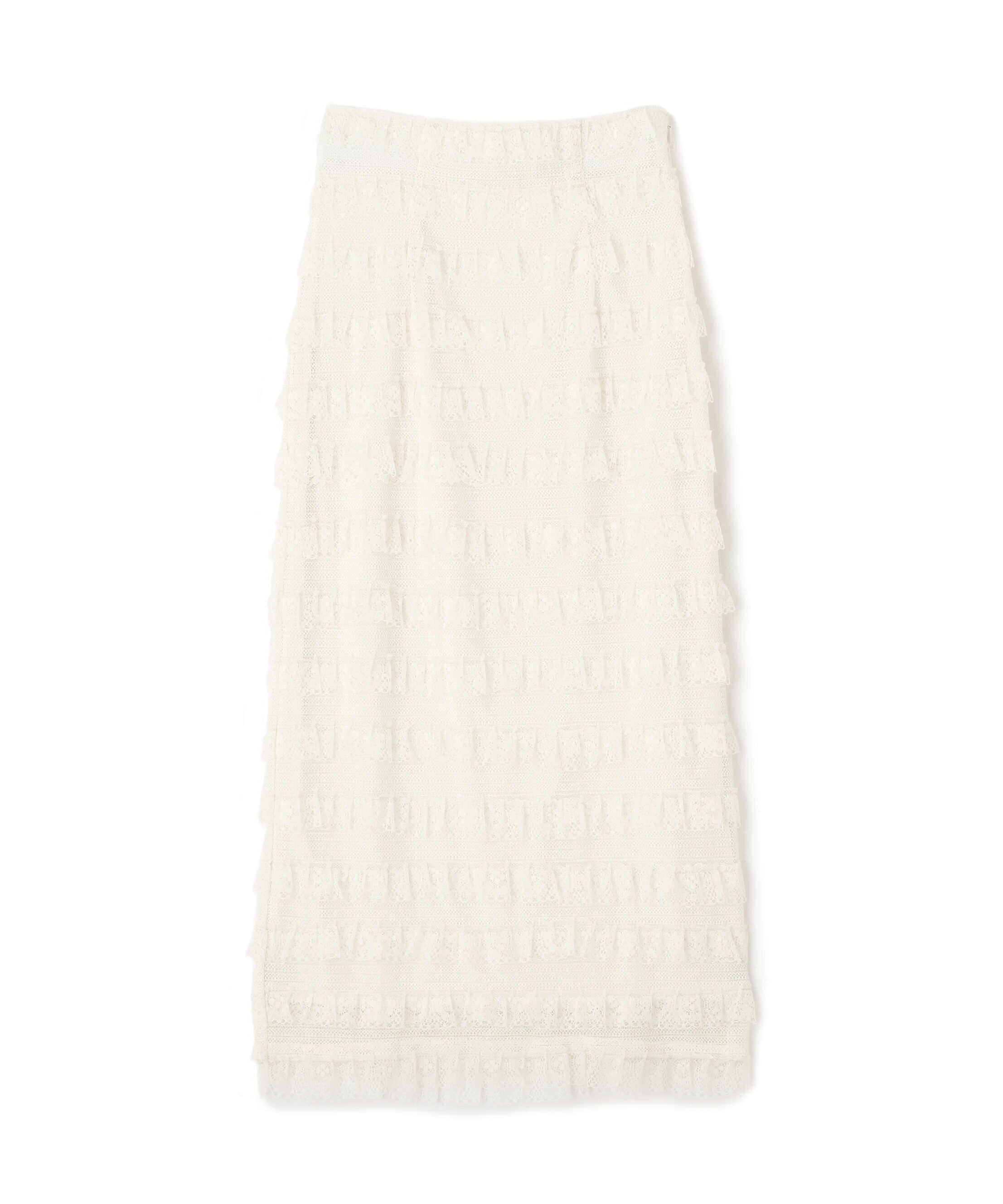 PROPORTION BODY DRESSING「レースフリルタイトスカート」|スカート|