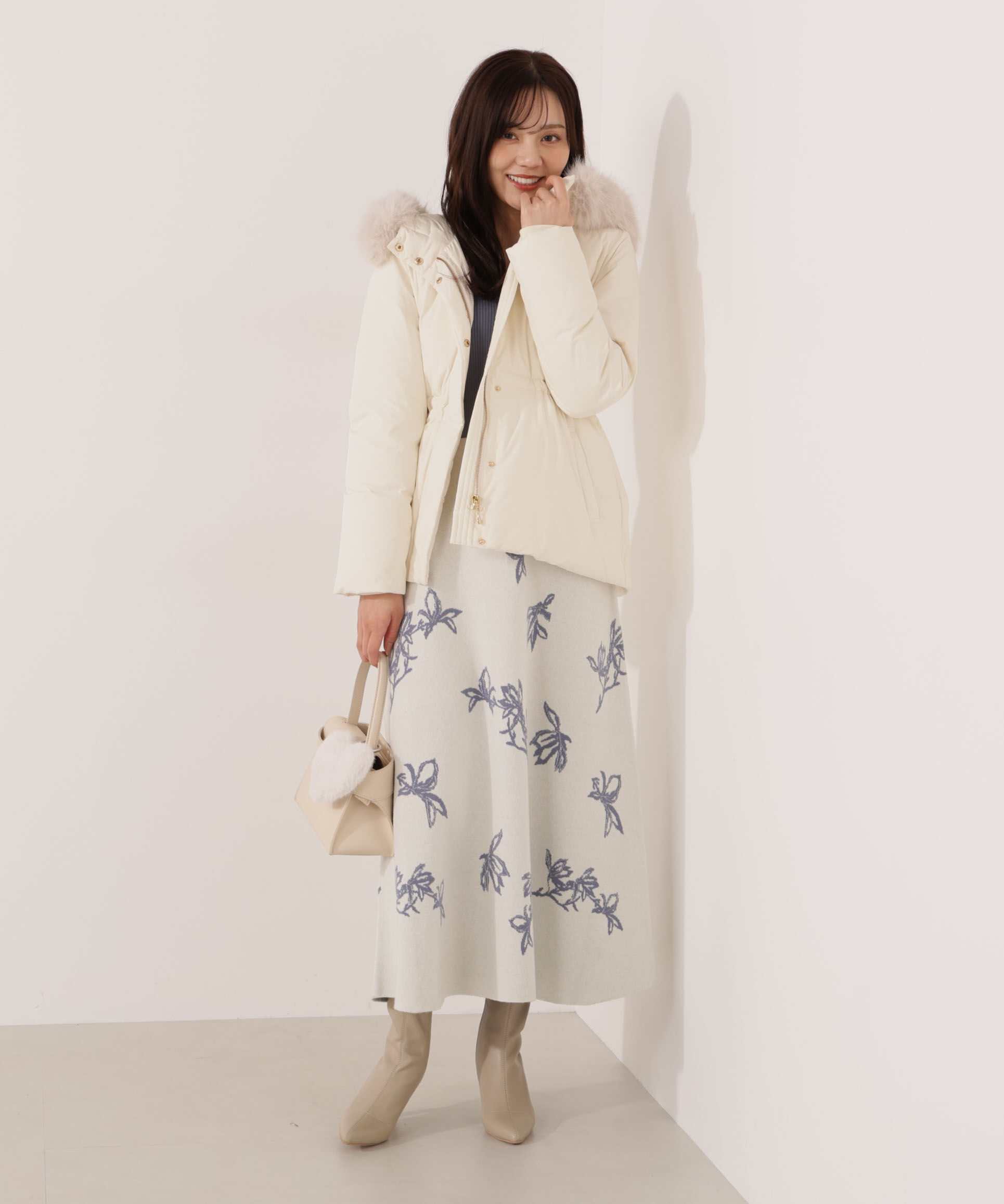 PROPORTION BODY DRESSING「ウエストマークショートダウン 25AW」|ブルゾン・スタジャン|