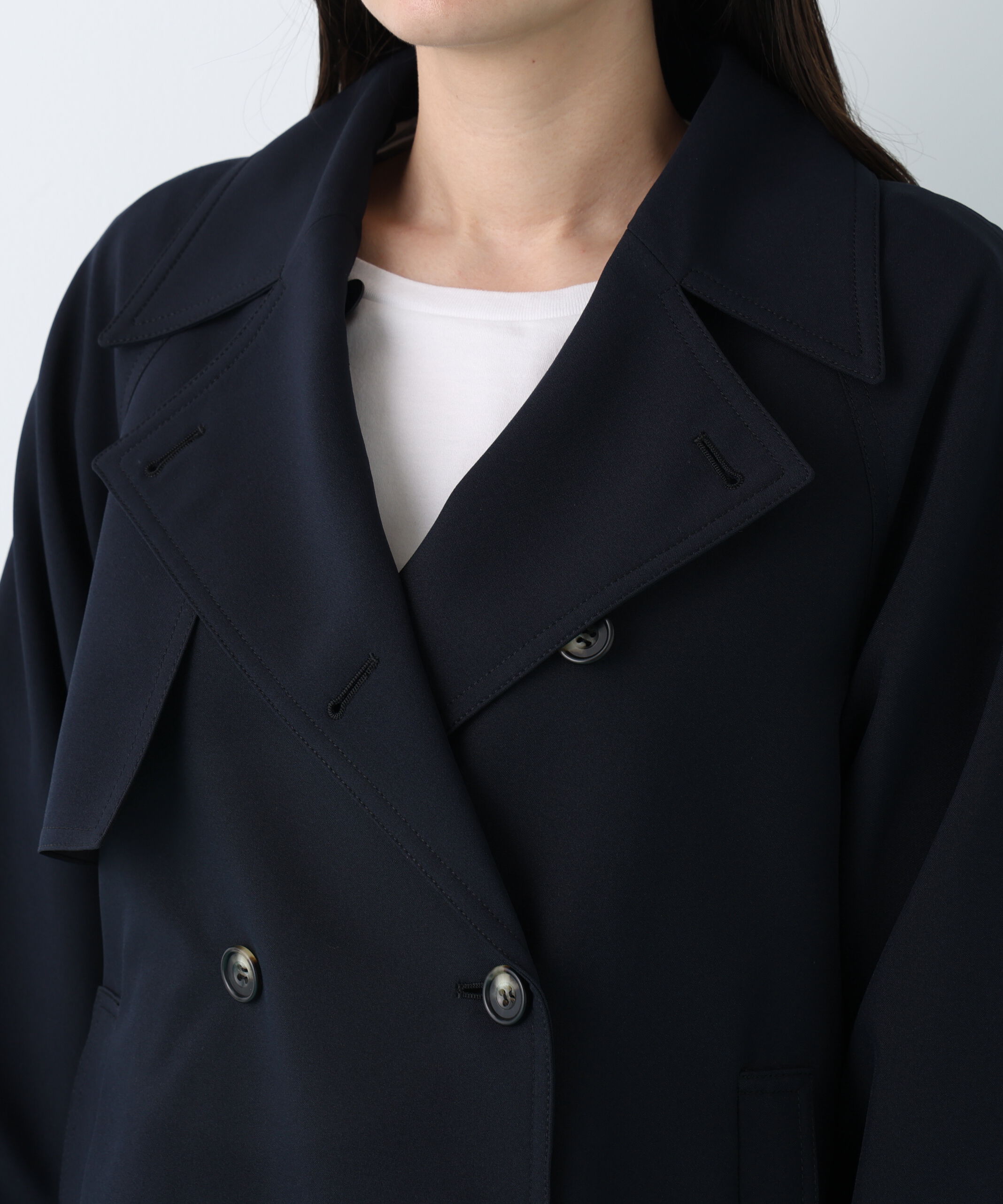  「ソフトオックスショートトレンチコート」|その他|