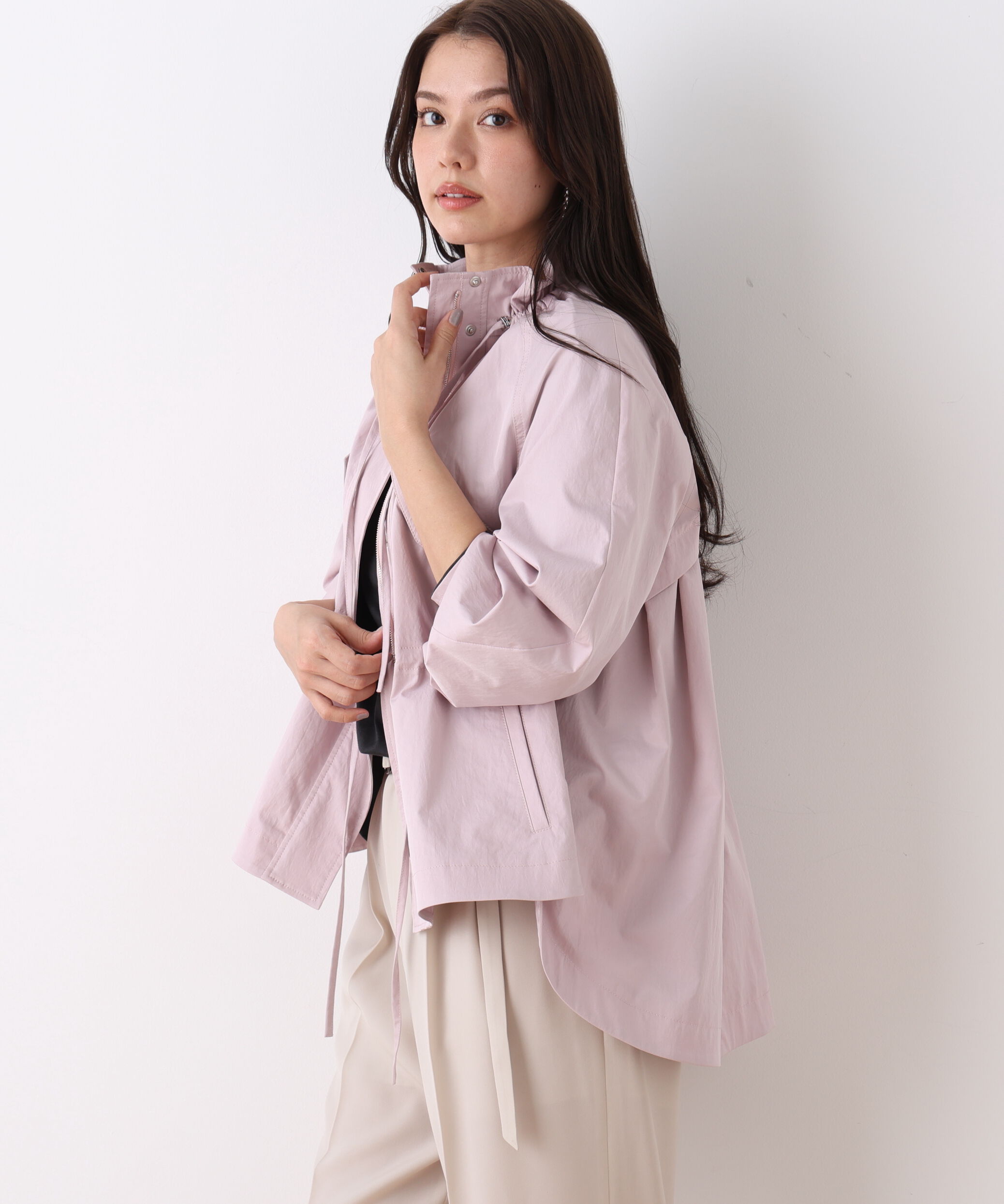  「［WEB限定カラー］ストレッチツイルマウンテンパーカー」|ブルゾン・スタジャン|