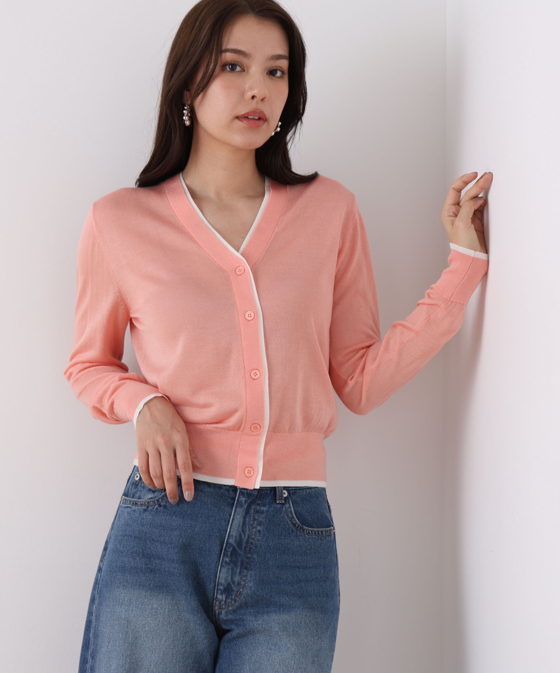  「Ｖネックパレットニットカーディガン」|その他|