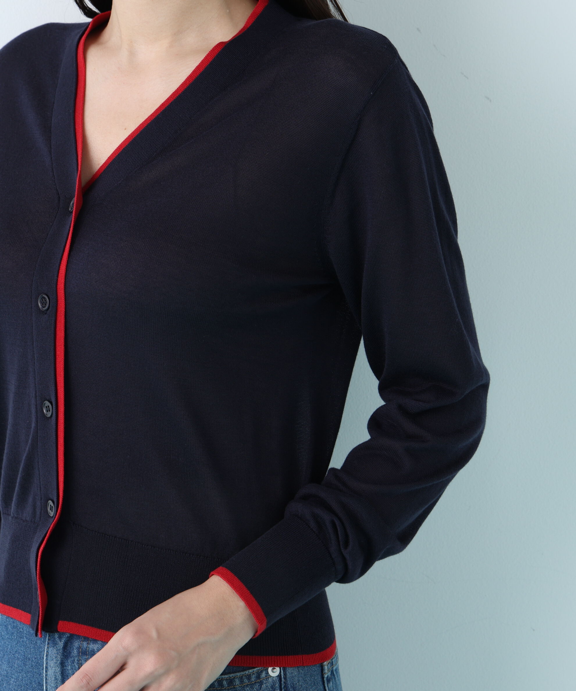  「Ｖネックパレットニットカーディガン」|その他|