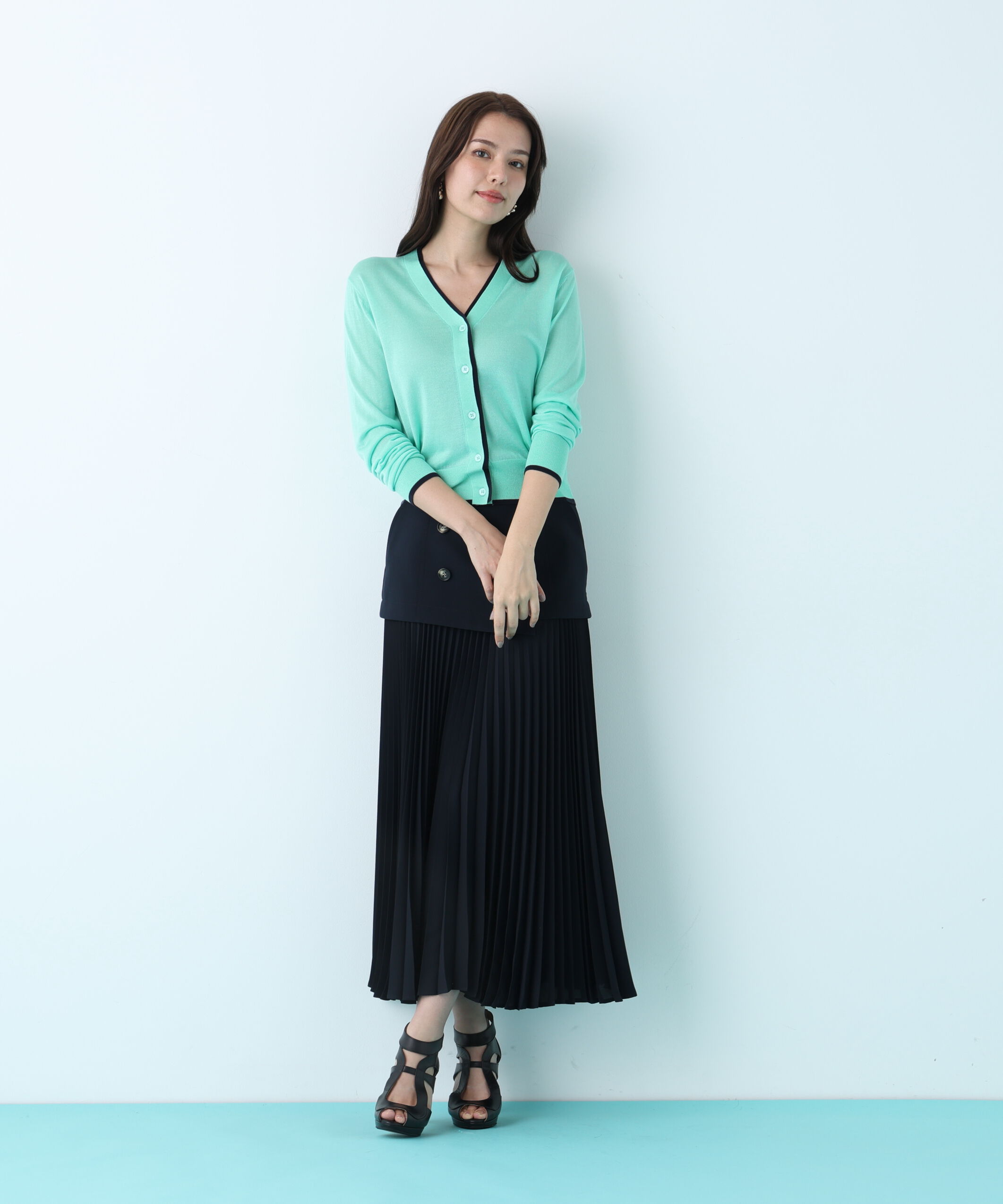  「Ｖネックパレットニットカーディガン」|その他|