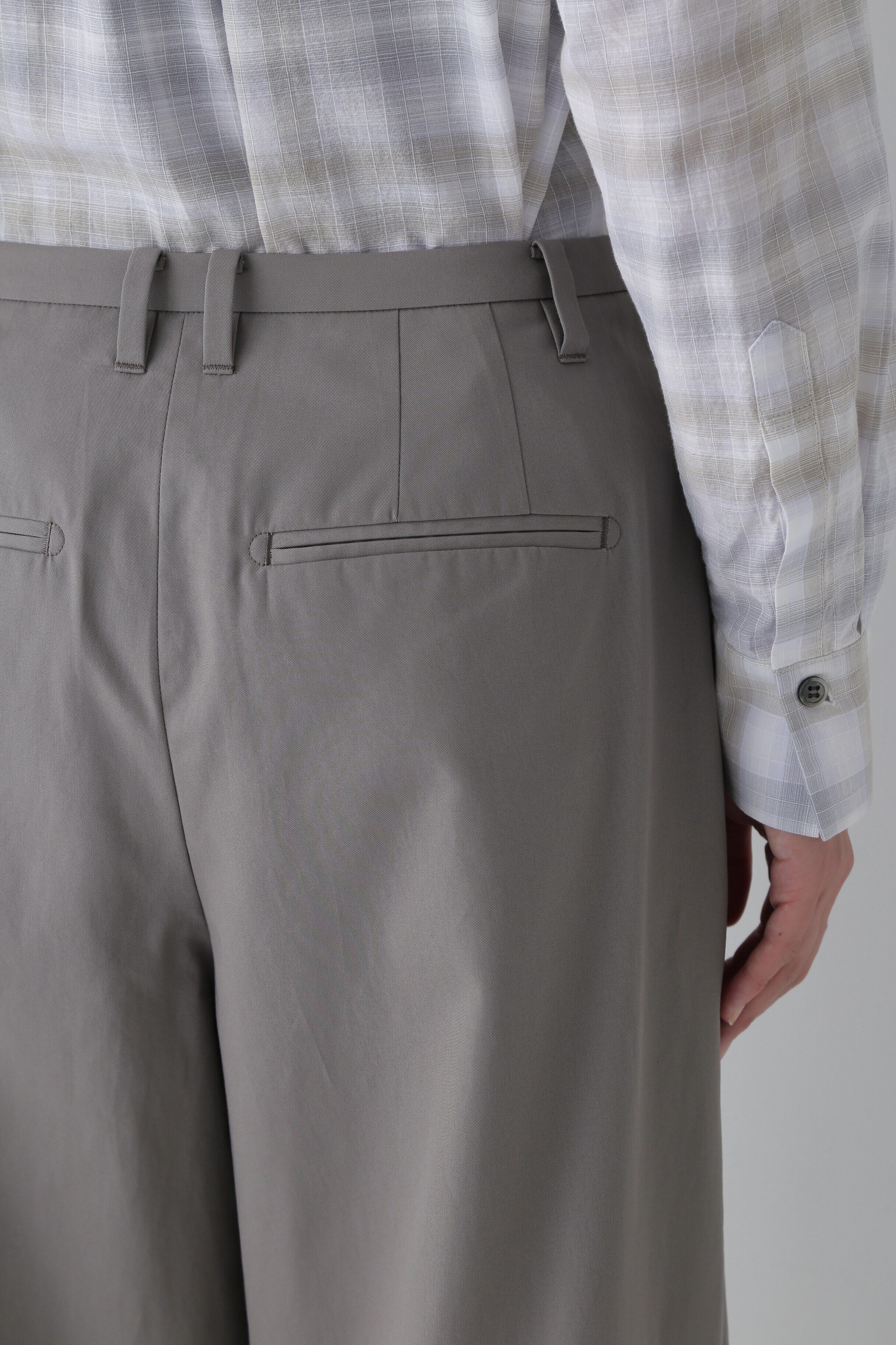  「◆コットンツイルセミワイドパンツ」|その他|