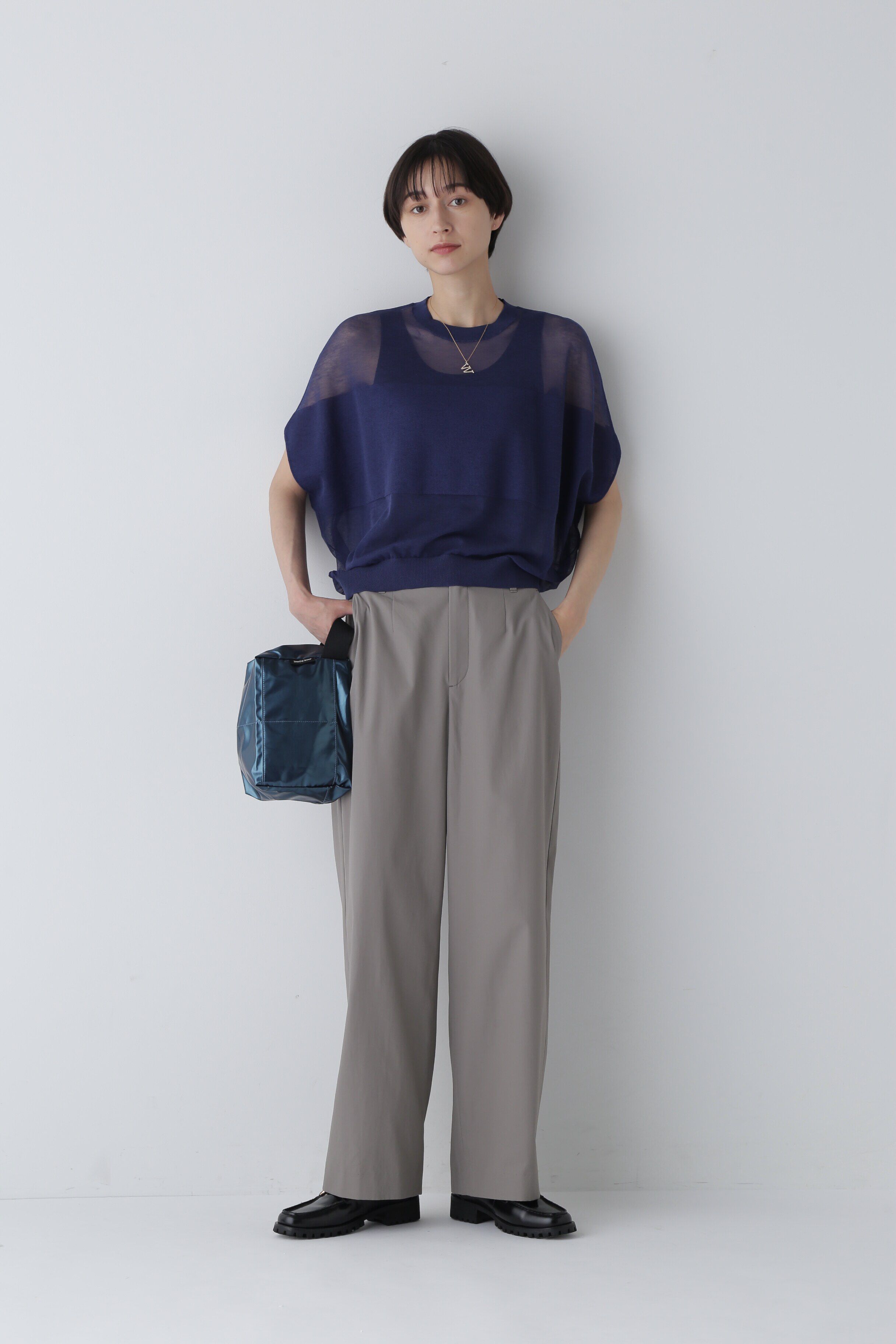  「◆コットンツイルセミワイドパンツ」|その他|