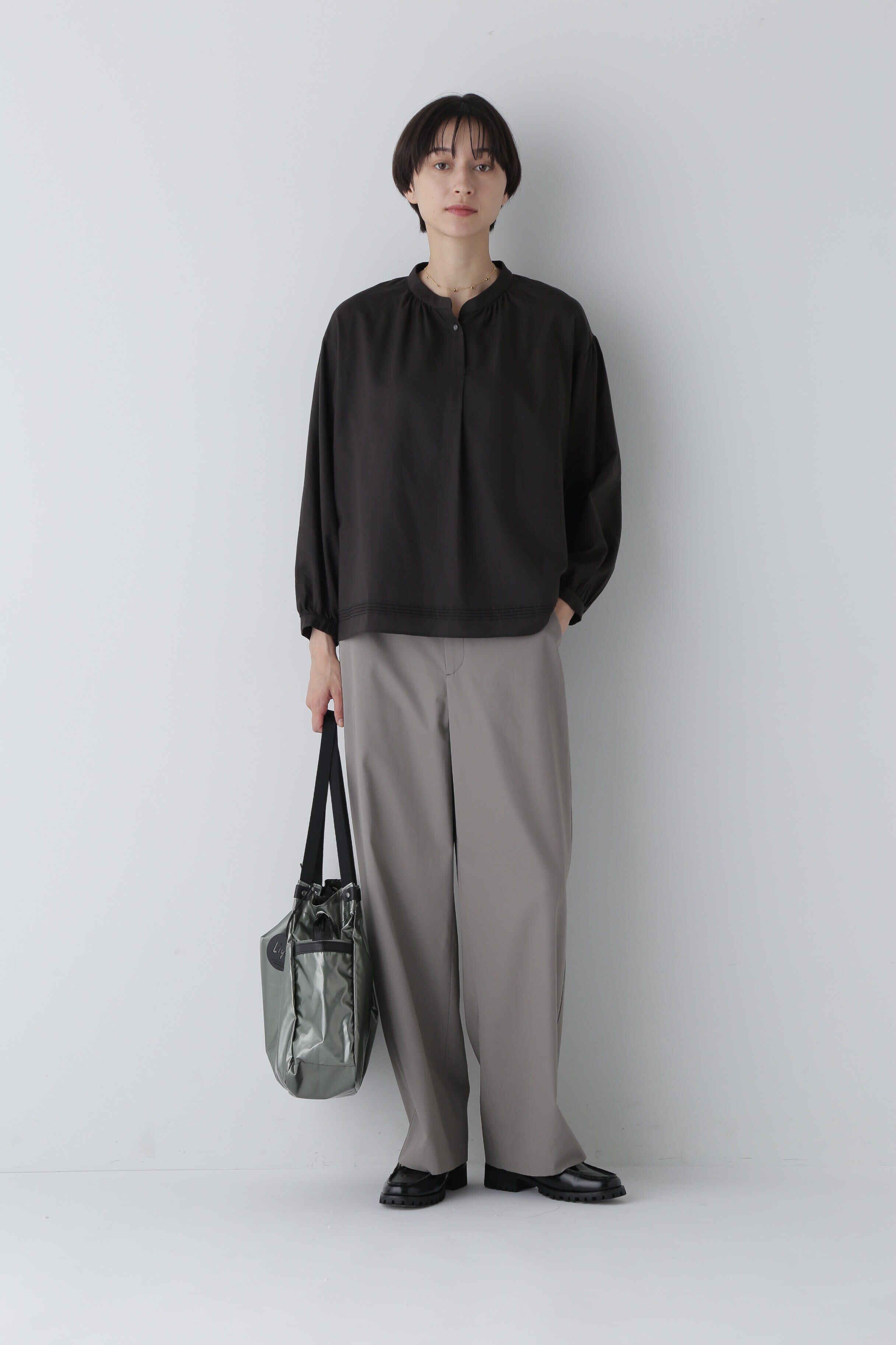  「◆コットンツイルセミワイドパンツ」|その他|