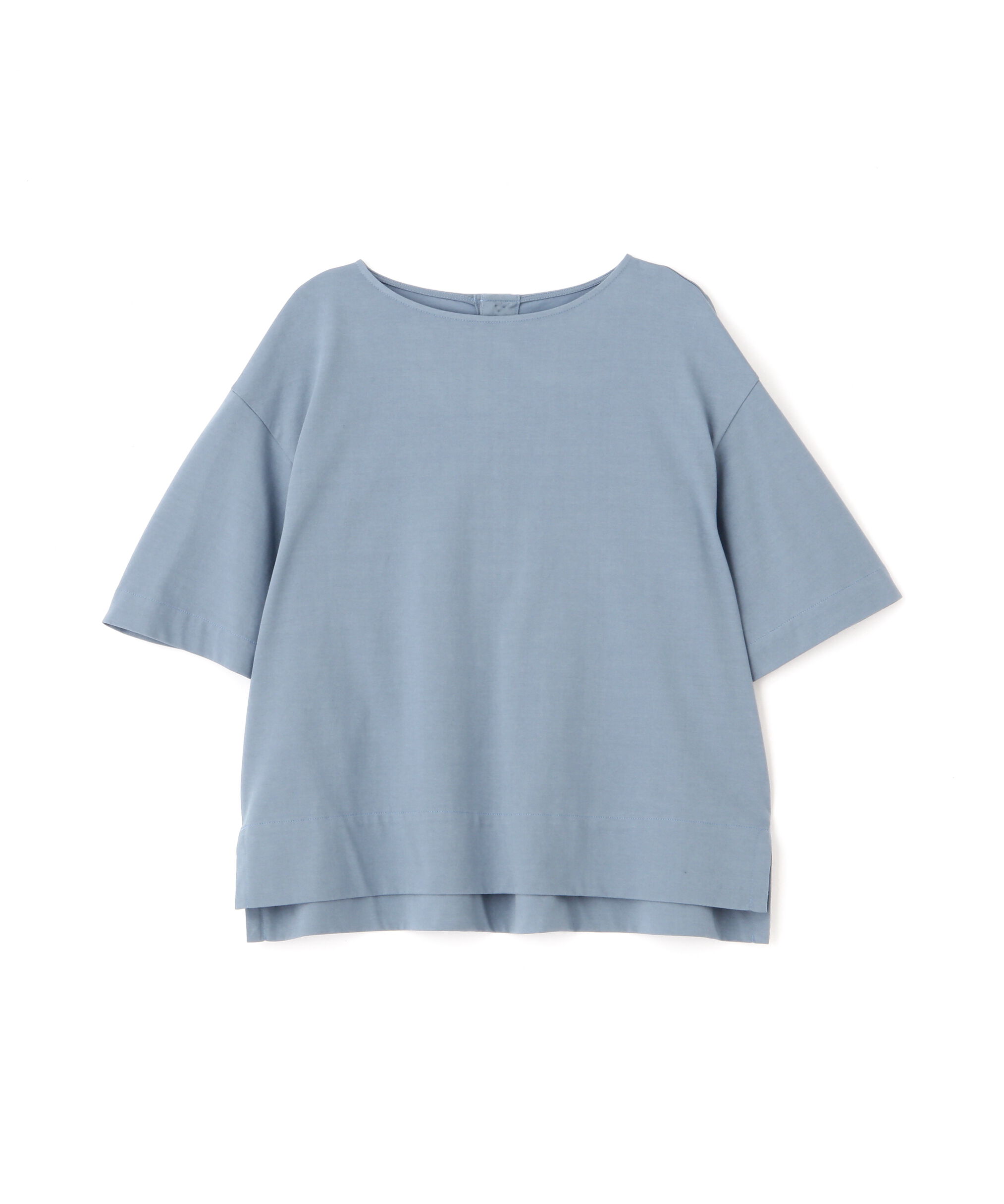  「◆プレーティング天竺タックスリーブボートネックプルオーバー」|Tシャツ・カットソー|