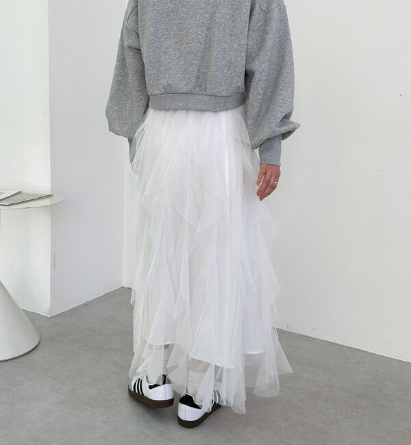 archives「チュールラッフルスカート」|スカート|