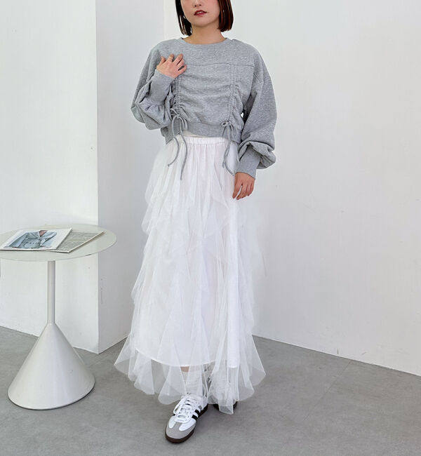 archives「チュールラッフルスカート」|スカート|