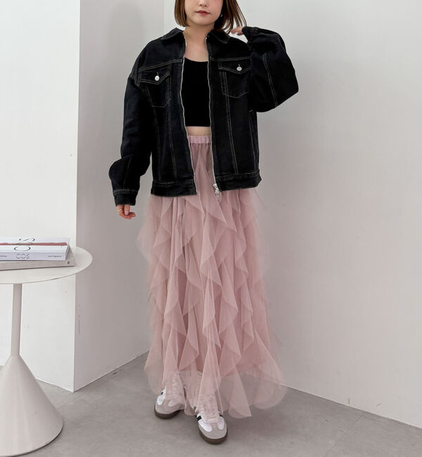 archives「チュールラッフルスカート」|スカート|