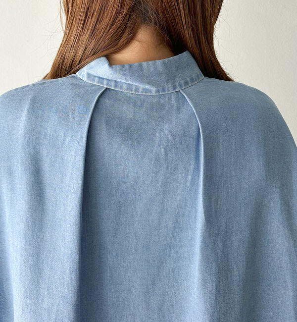 Doux archives「ソフトデニムフレンチシャツ」|タンクトップ|