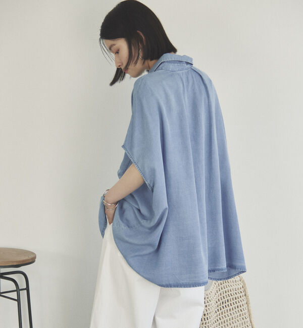 Doux archives「ソフトデニムフレンチシャツ」|タンクトップ|