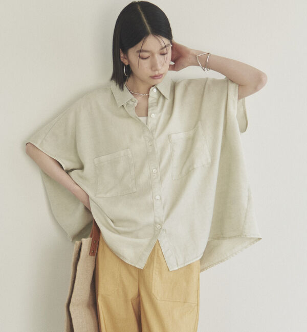 Doux archives「ソフトデニムフレンチシャツ」|タンクトップ|