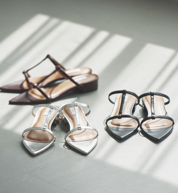 Doux archives「ナローストラップミュールサンダル」|サンダル|