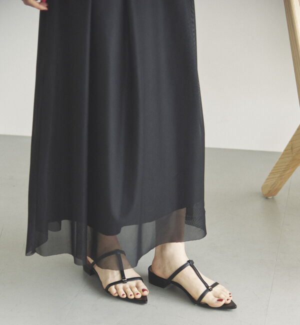 Doux archives「ナローストラップミュールサンダル」|サンダル|