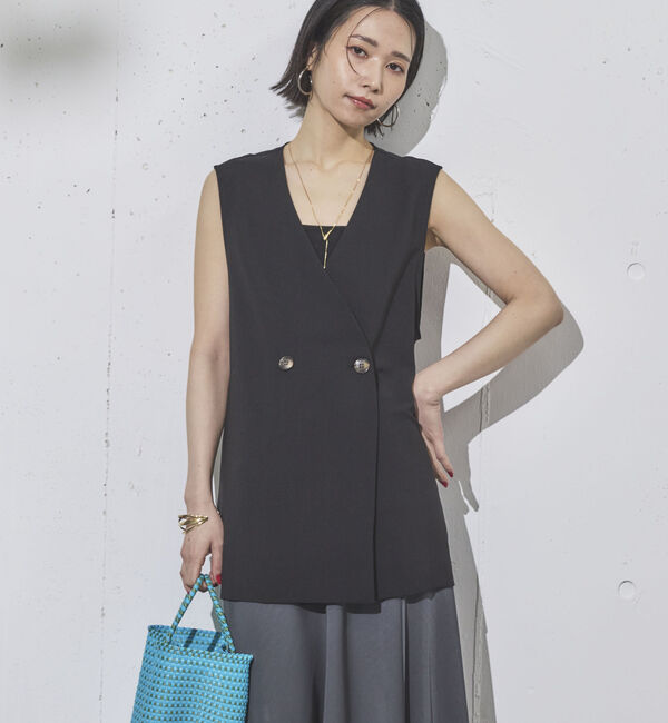 Doux archives「メタルデザインロングネックレス」|その他|