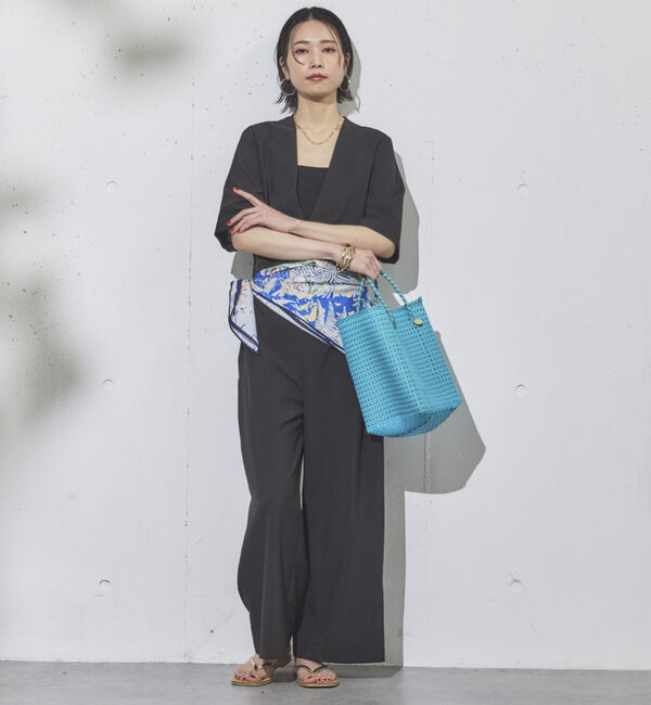 Doux archives「ドライジョーゼットサロペット」|ワンピース|