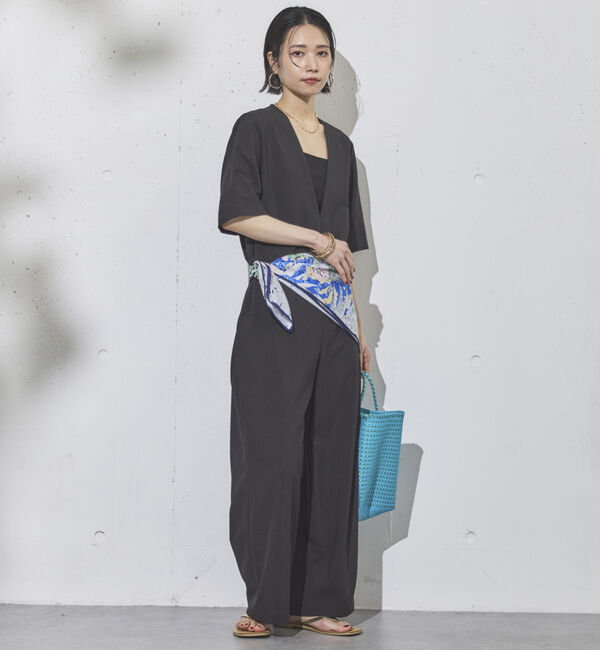 Doux archives「ドライジョーゼットサロペット」|ワンピース|