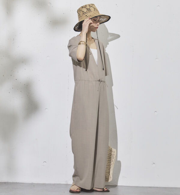 Doux archives「ドライジョーゼットサロペット」|ワンピース|