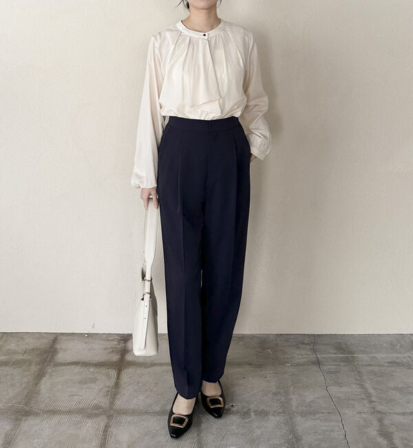 Doux archives「ラッフルタイＢＬ」|シャツ・ブラウス|