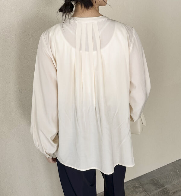 Doux archives「ラッフルタイＢＬ」|シャツ・ブラウス|