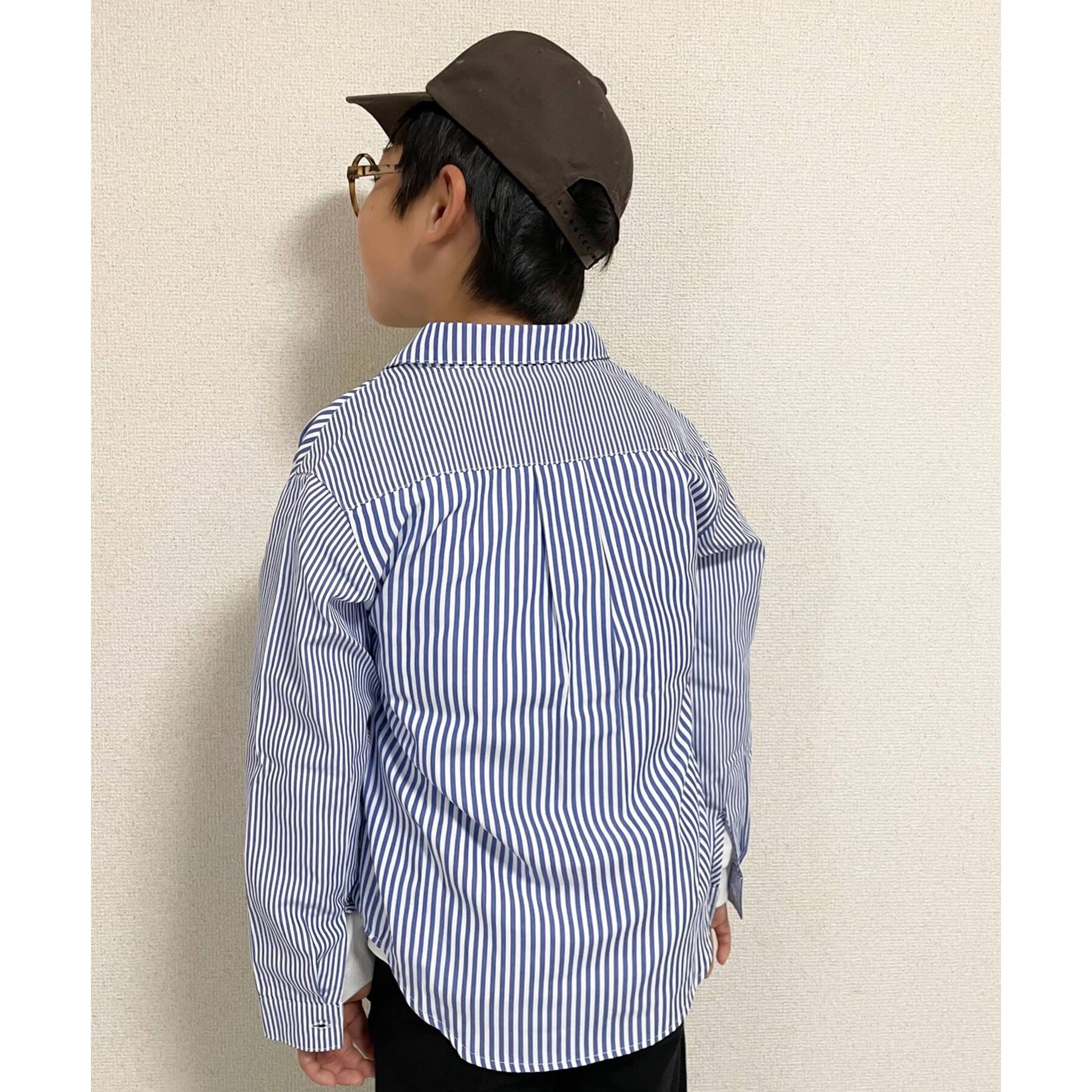 SHOO･LA･RUE「【110-140cm/プチセレ】蝶ネクタイ付きシャツ」|シャツ・ブラウス|