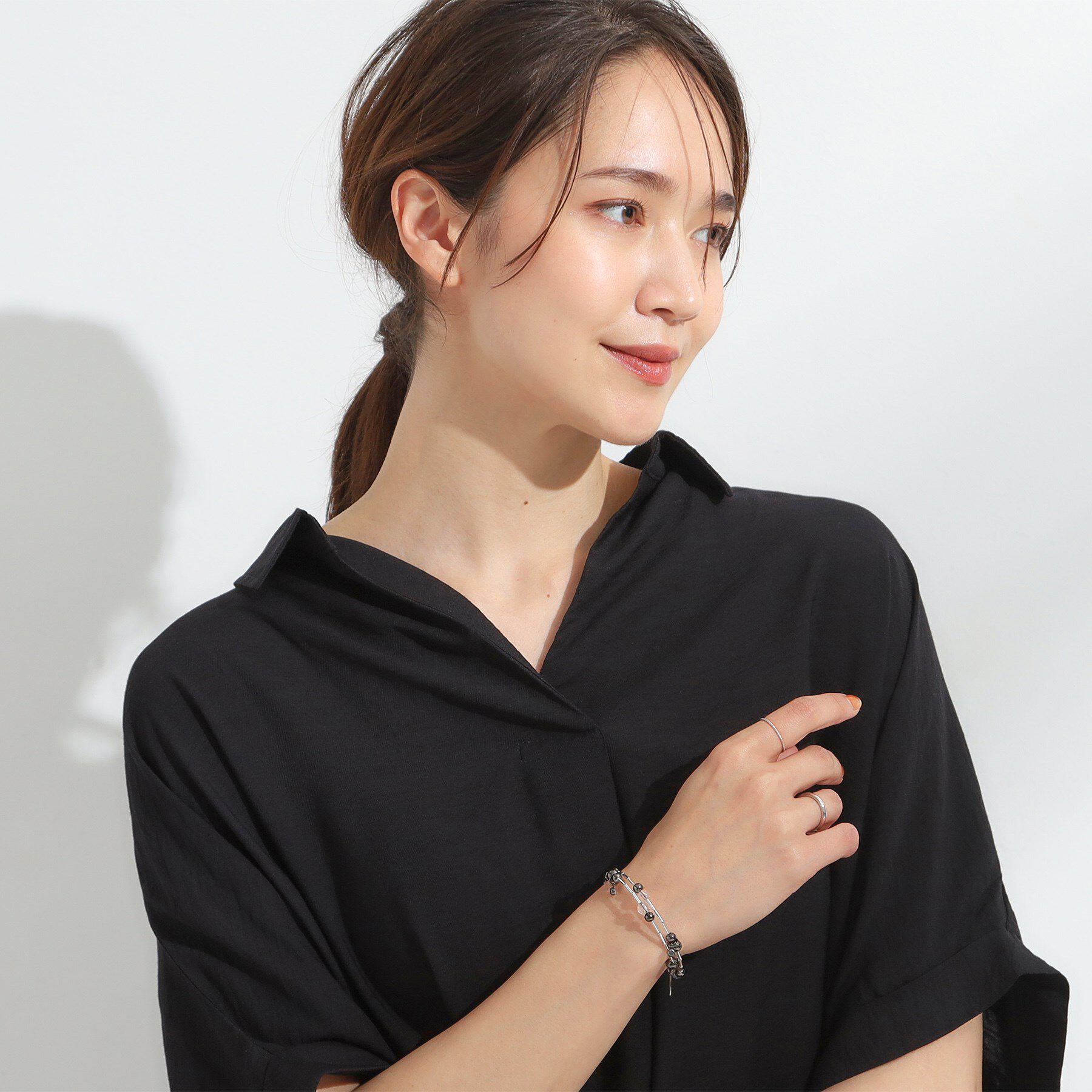 SHOO･LA･RUE「ボールチェーンバングル」|ブレスレット・バングル|