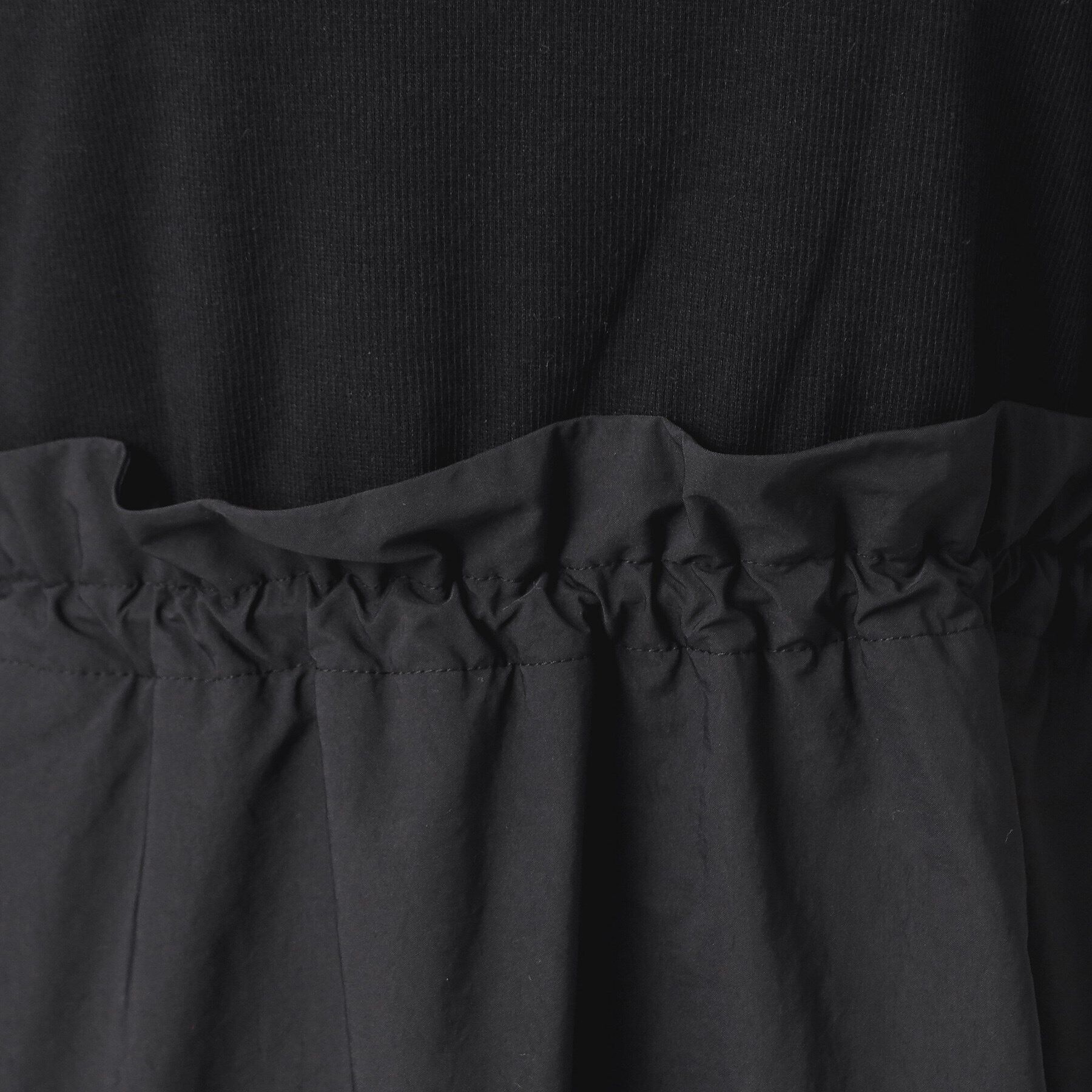 Dessin「【洗える】リブジャージドッキングワンピース」|ワンピース|