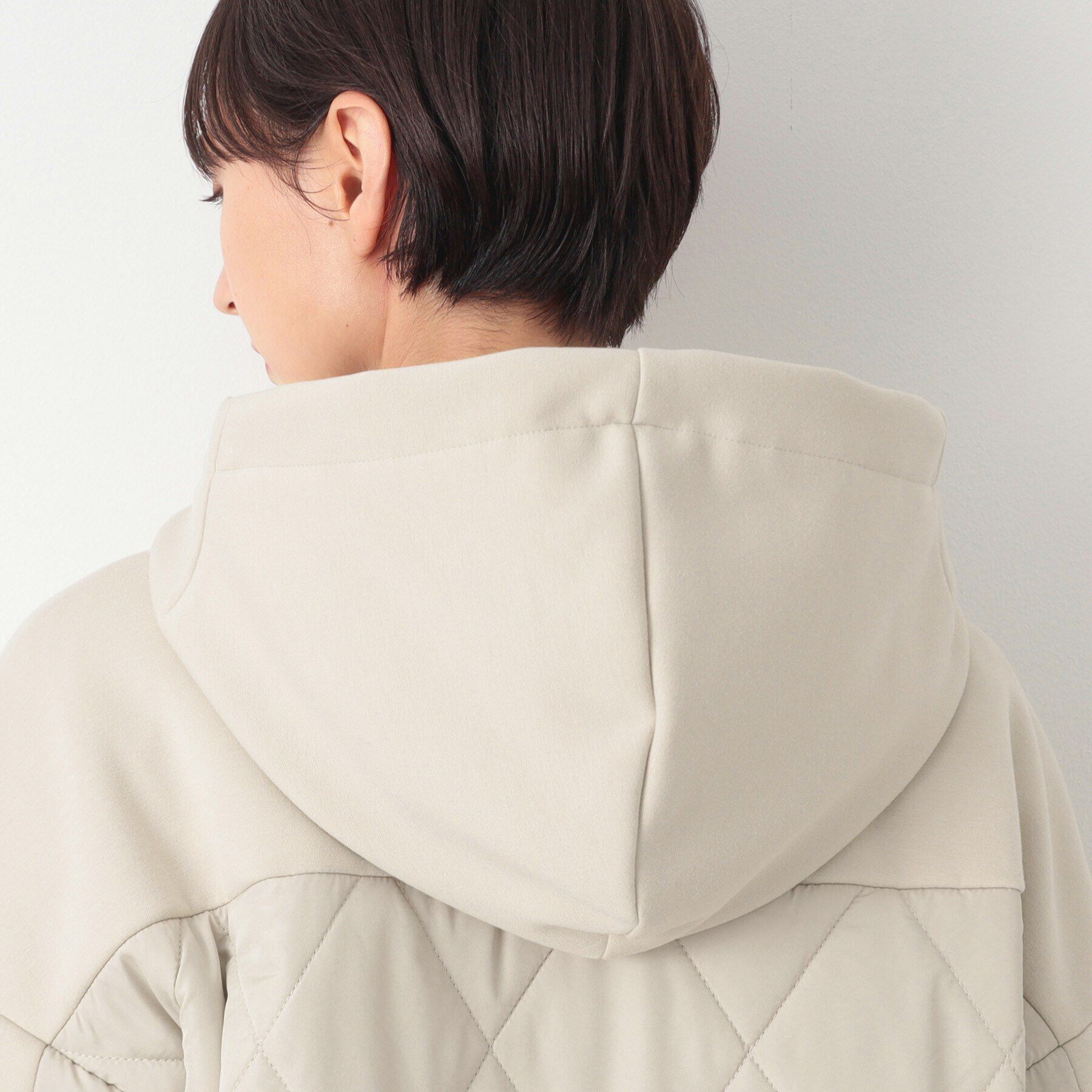 Dessin「キルトドッキングパーカブルゾン」|ブルゾン・スタジャン|