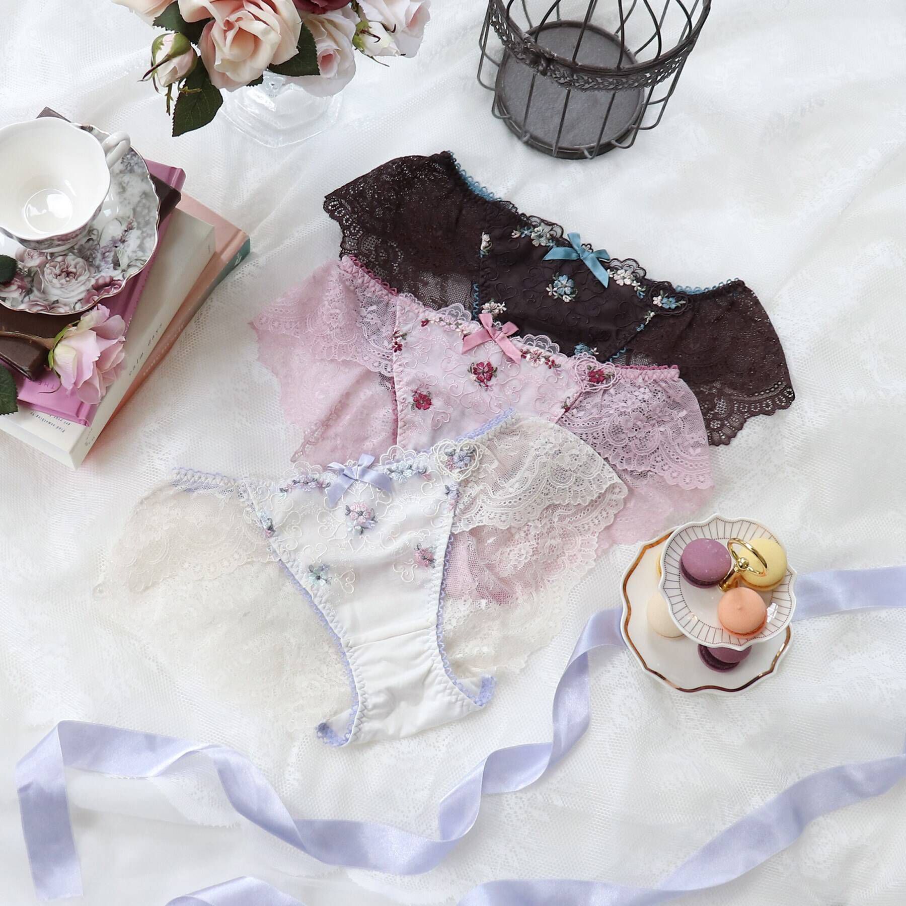 Risa Magli「アマイア レースショーツ」|インナー|