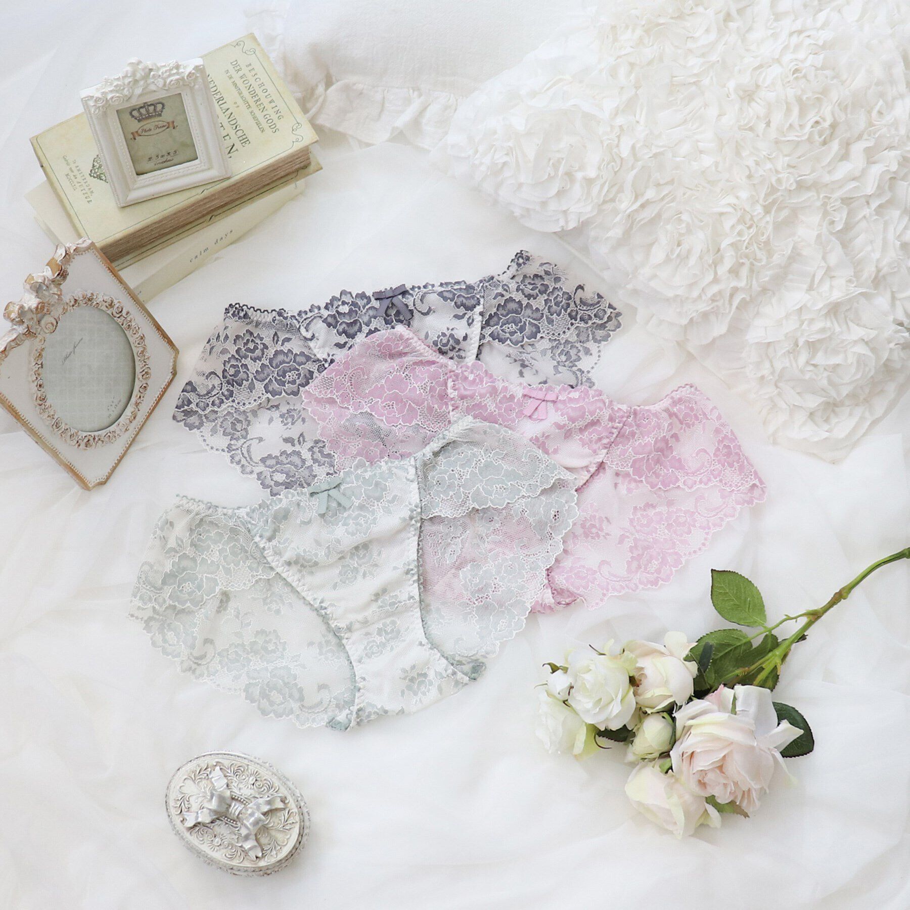 Risa Magli「リディ レースショーツ」|インナー|