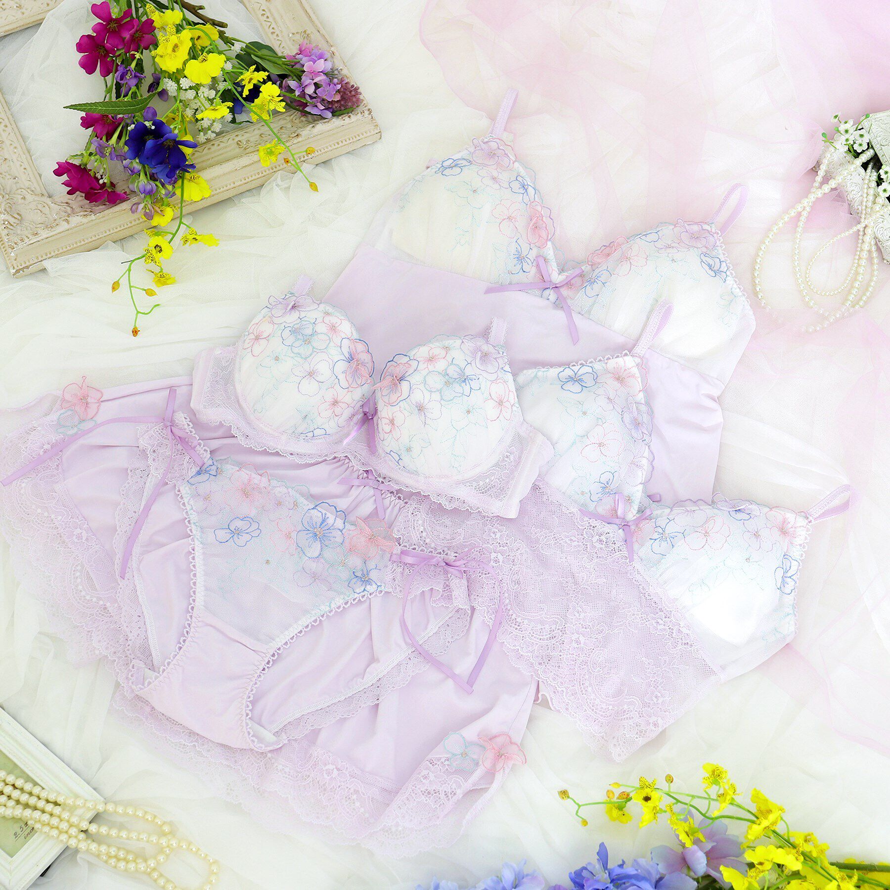 Risa Magli「フィオラ リボンショーツ」|インナー|