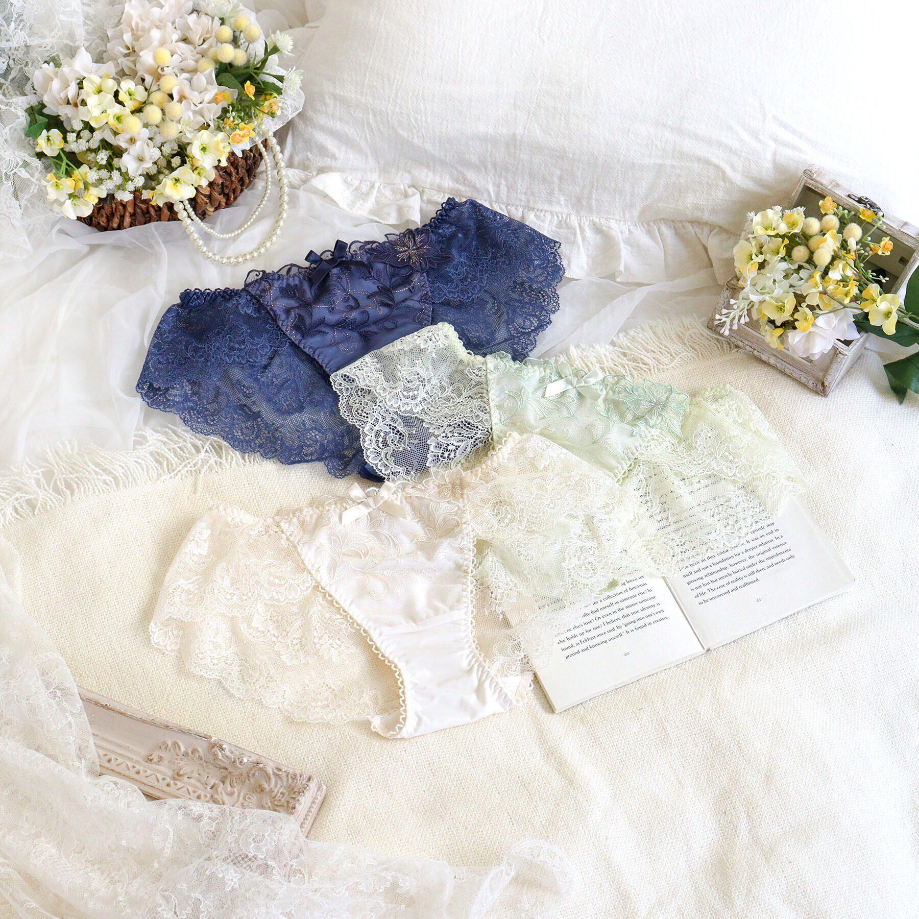 Risa Magli「イリーナ レースショーツ」|インナー|