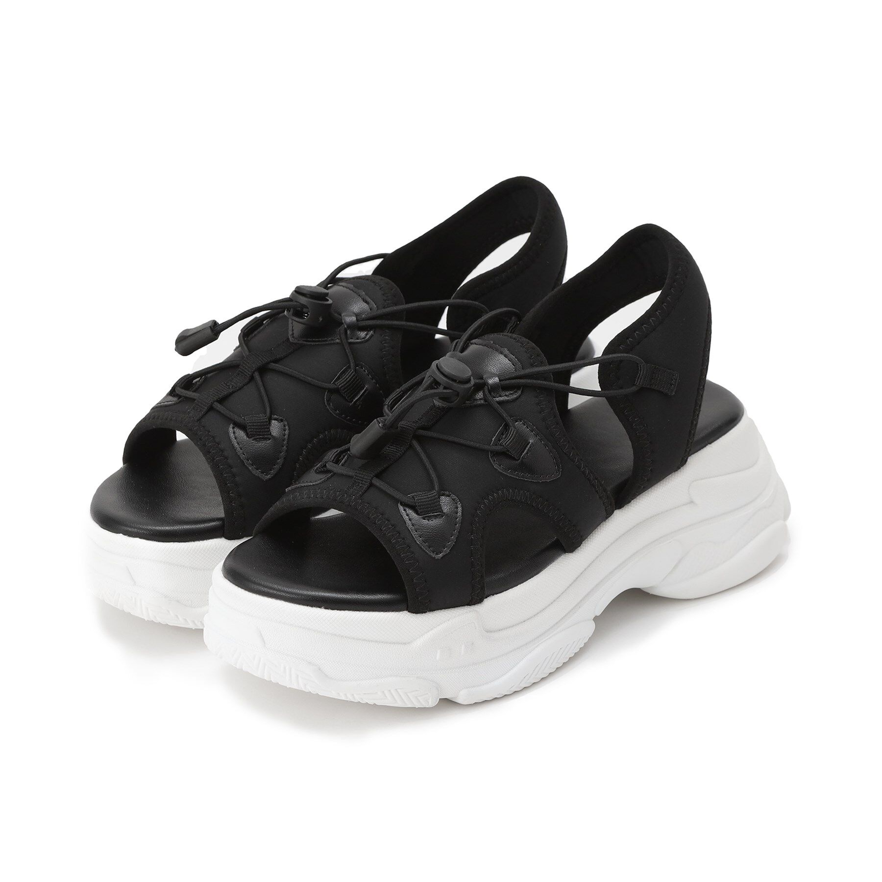 ITS&rsquo;DEMO「【M・L展開】厚底スポサン」|サンダル|