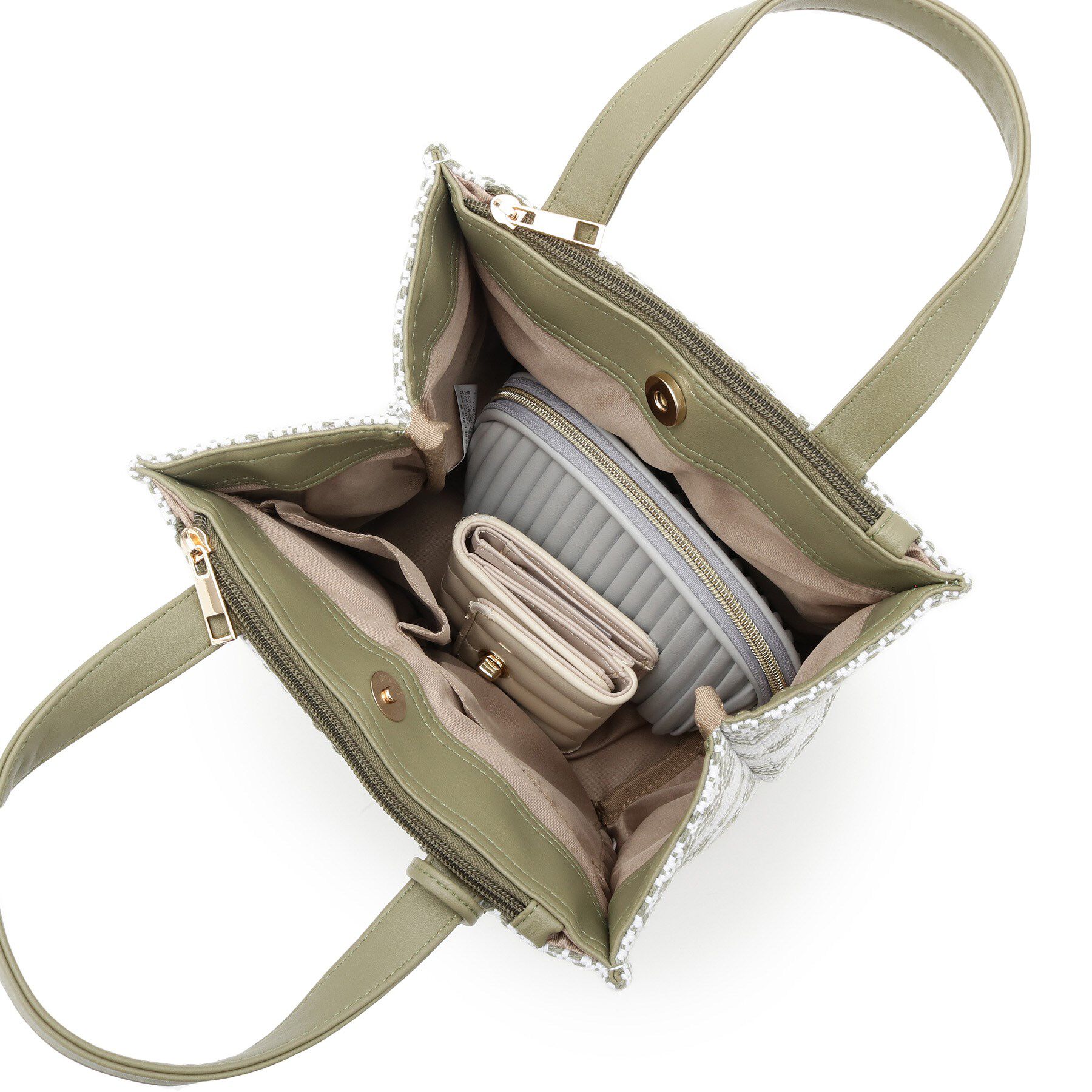 ITS&rsquo;DEMO「タッセル付きミニトート」|ハンドバッグ|