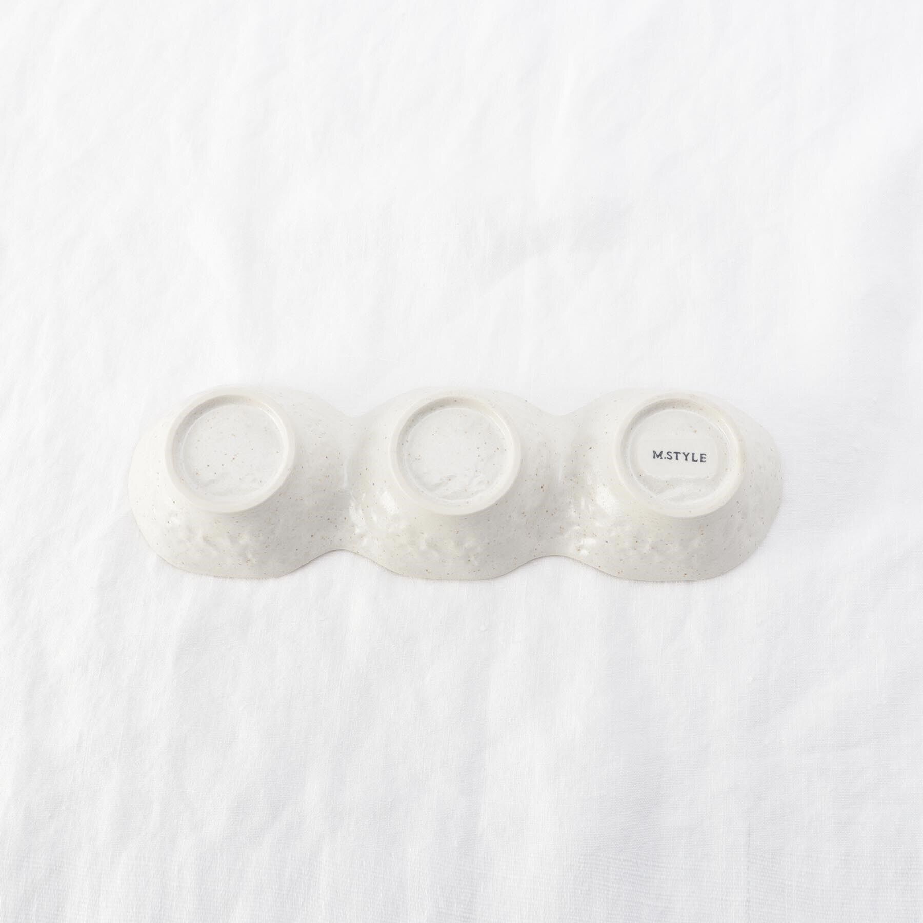 212 KITCHEN STORE「饗の器 3つ仕切り皿 深 WH」|食器・キッチングッズ|