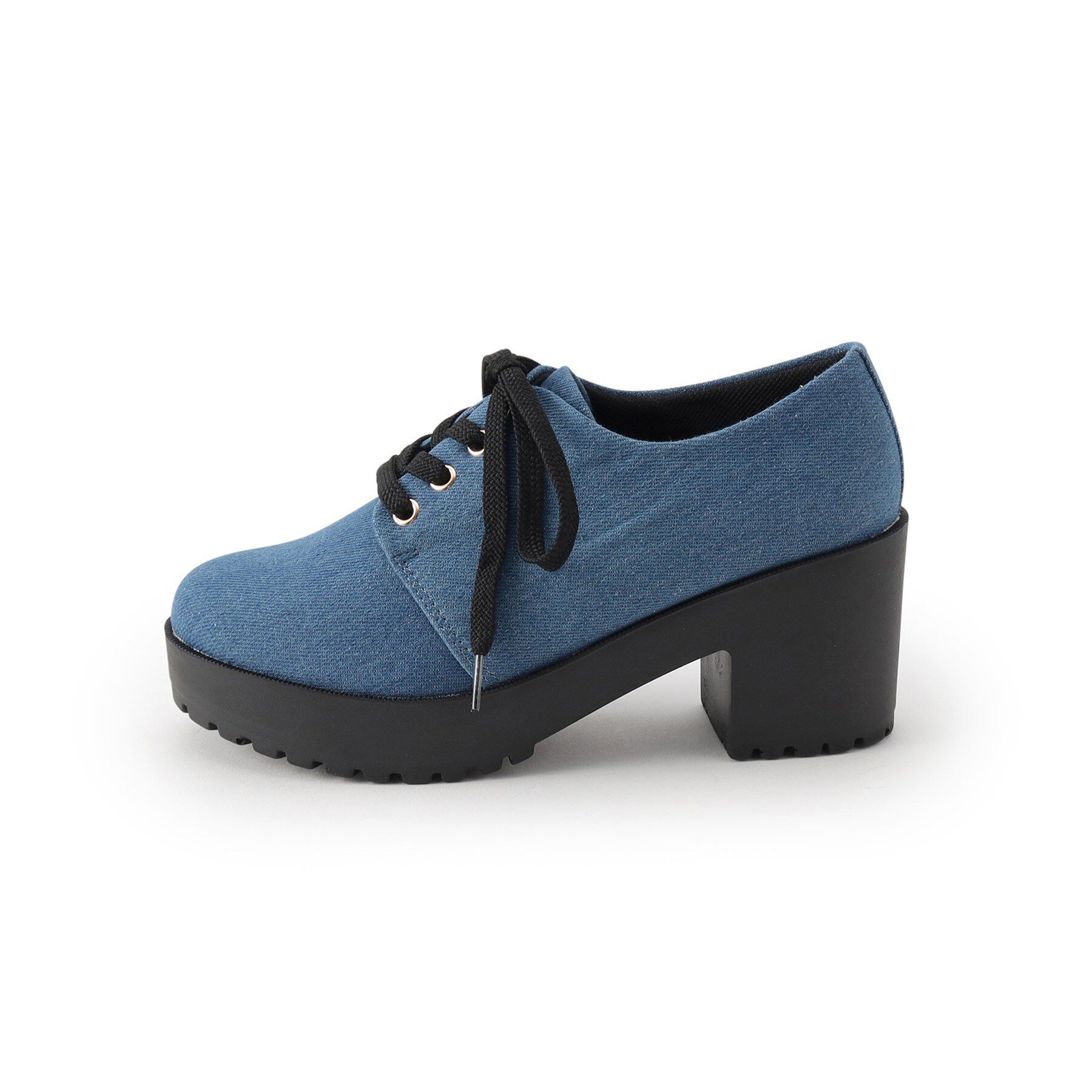 csT&P「厚底レースアップパンプス」|パンプス|