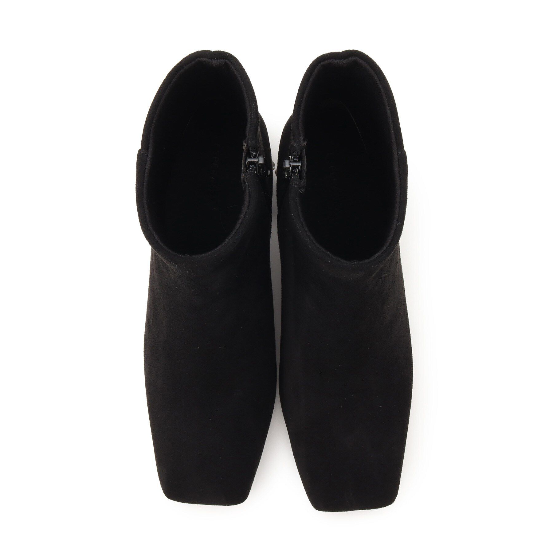 ESPERANZA「パールヒールショートブーツ」|ショートブーツ|