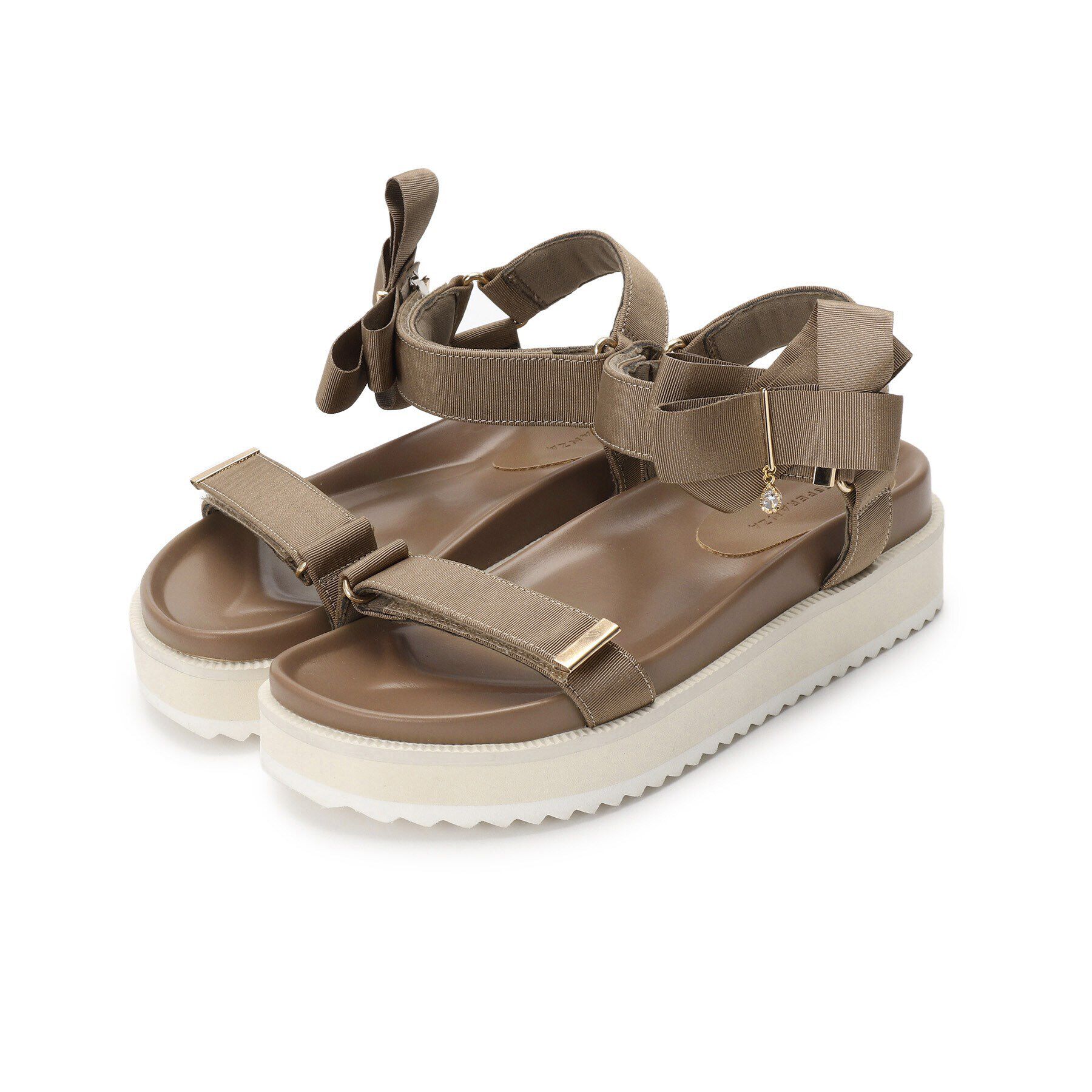 ESPERANZA「リボンフットベッドサンダル」|サンダル|ｵｰｸ(334)