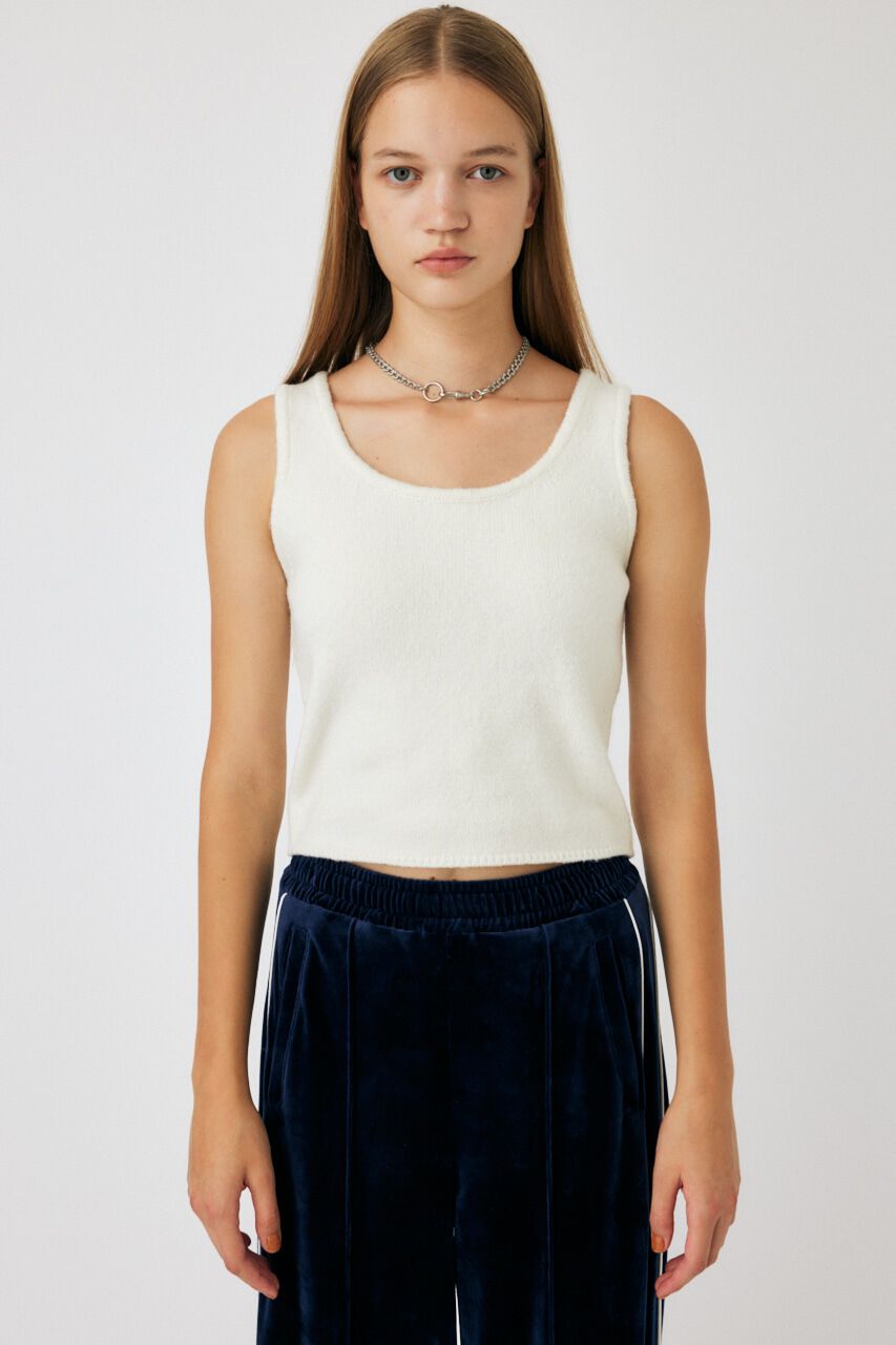 MOUSSY「KNIT キャミ ＆ カーデセット」|ニット・セーター|