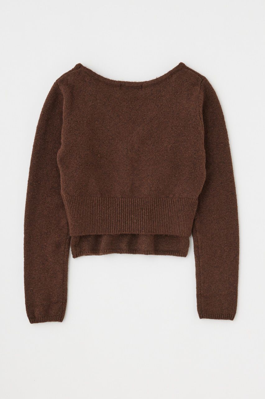 MOUSSY「KNIT キャミ ＆ カーデセット」|ニット・セーター|