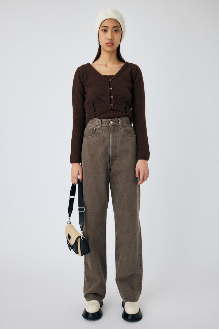 MOUSSY「KNIT キャミ ＆ カーデセット」|ニット・セーター|