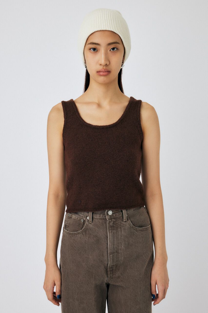 MOUSSY「KNIT キャミ ＆ カーデセット」|ニット・セーター|