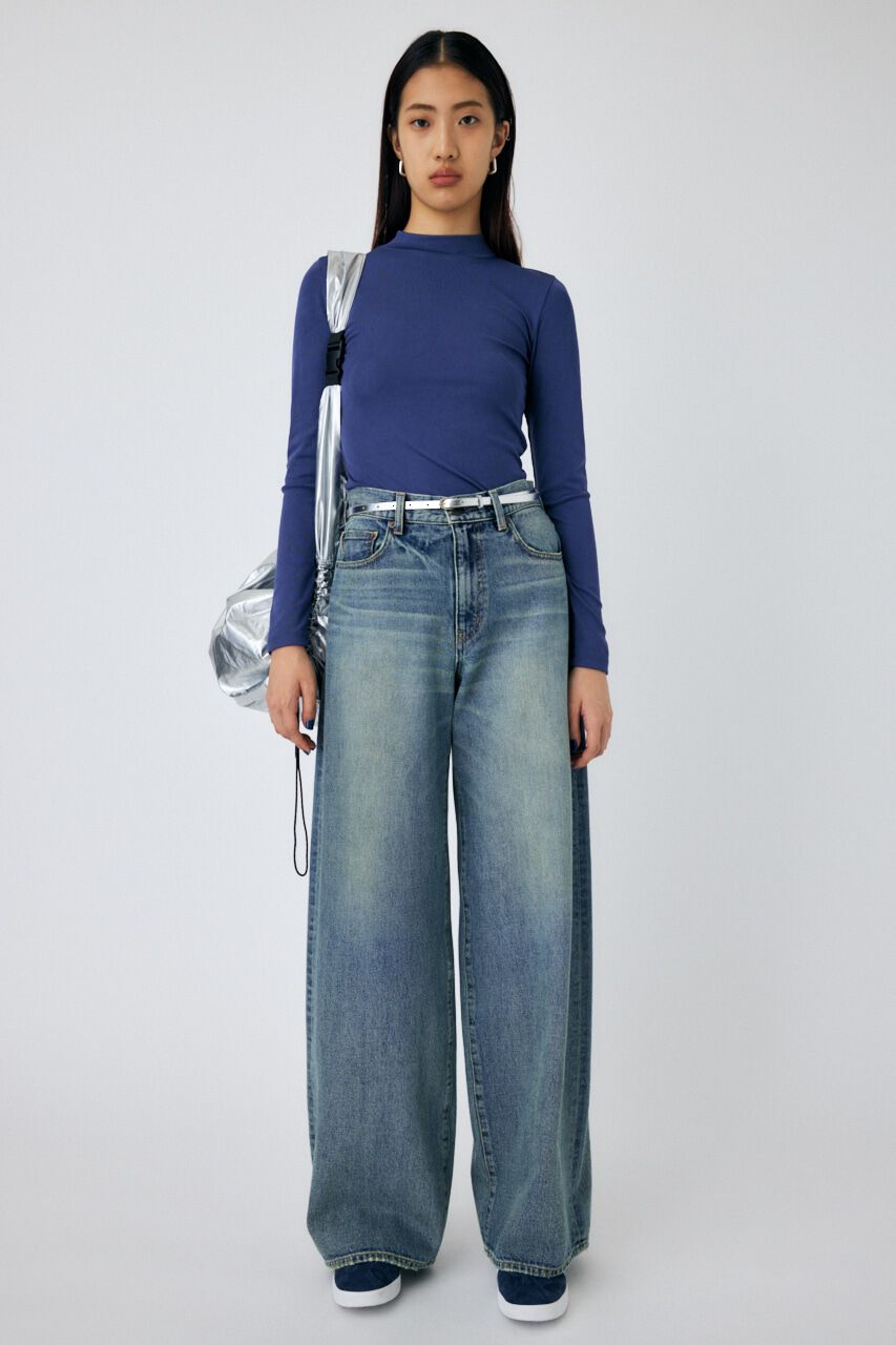 MOUSSY「HIGH NECK SKIN トップス」|Tシャツ・カットソー|