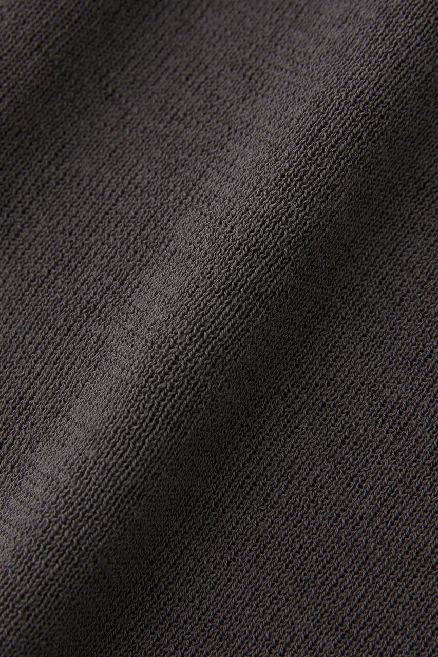 MOUSSY「ｵｰｶﾞﾆｯｸｺｯﾄﾝ使用の薄手ﾆｯﾄやわらかな着心地の前後で着ら 」|ニット・セーター|